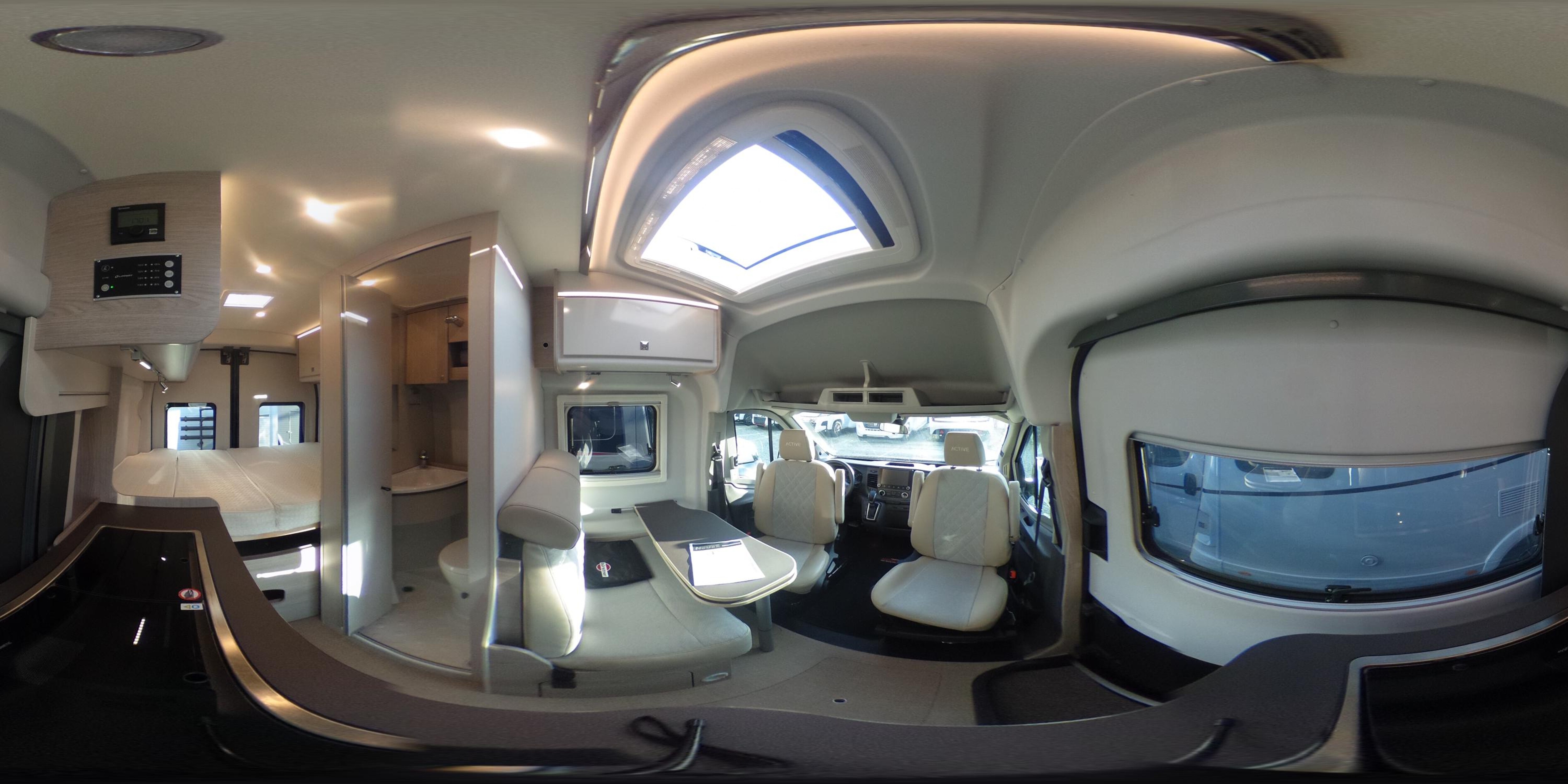 360° Ansicht Bürstner Lineo C 550 ab sofort verfügbar