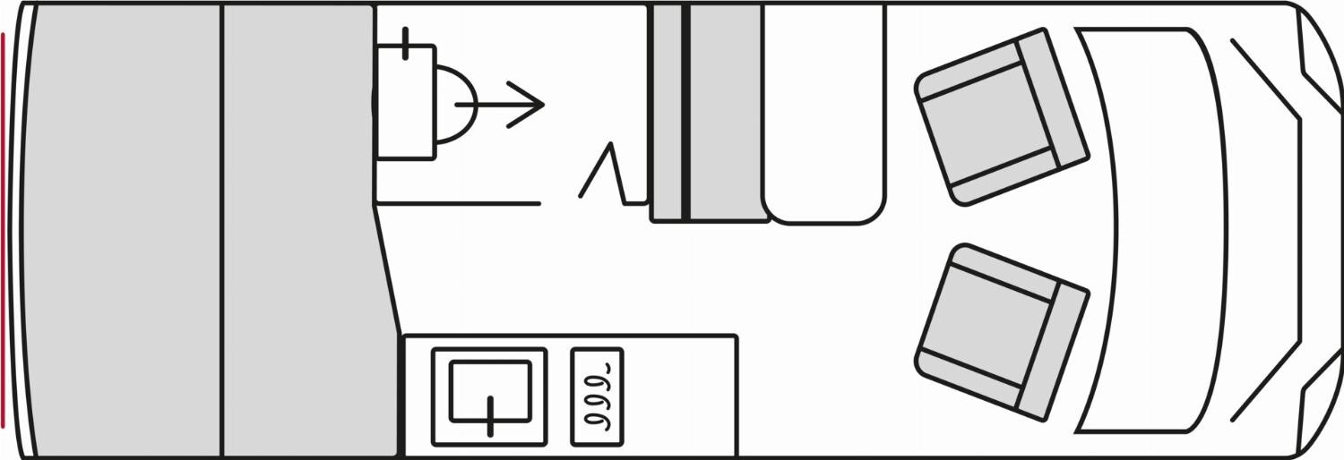 Grundriss Bürstner Papillon PC 6.0