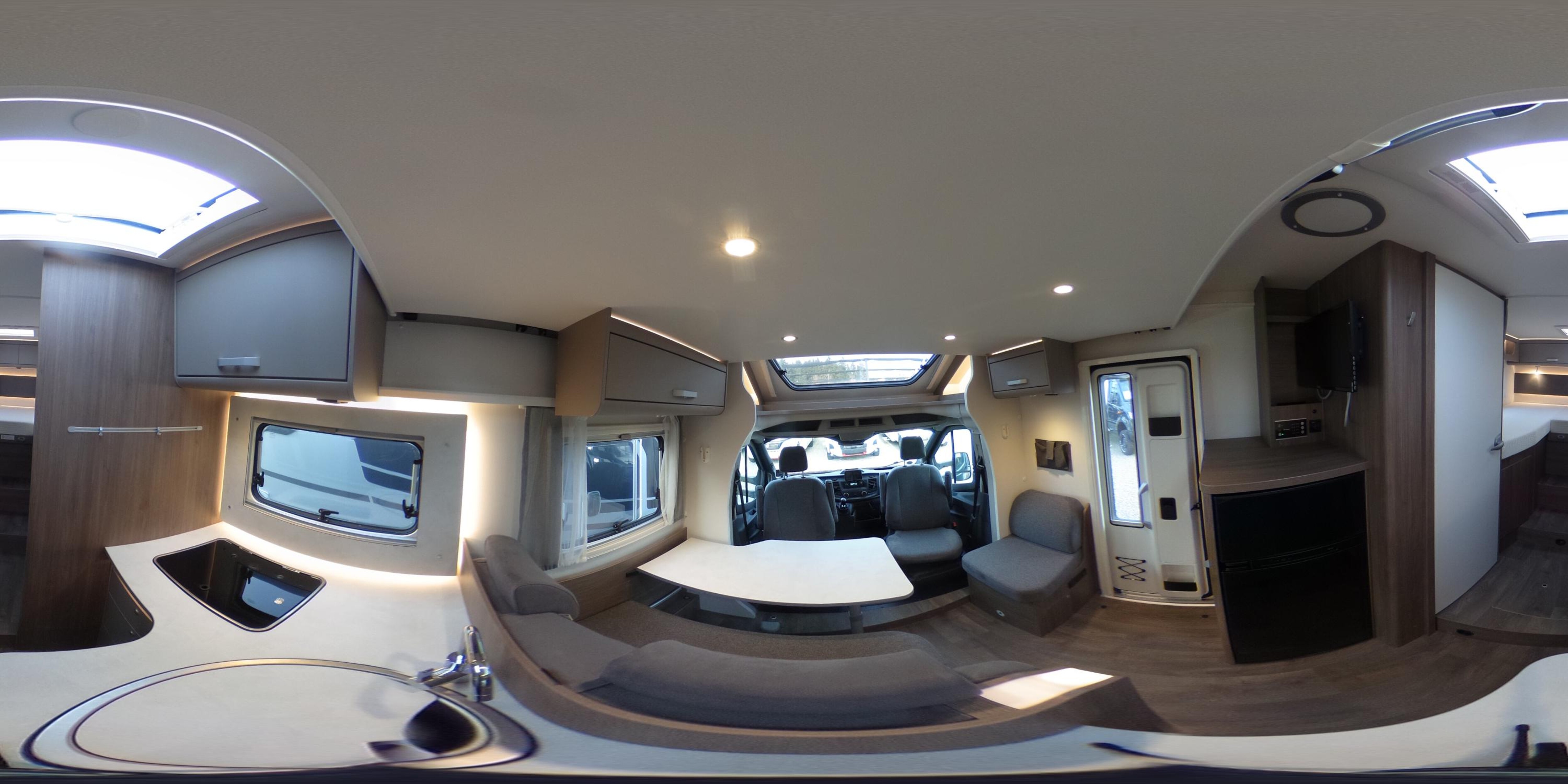 360° Ansicht Carado Edition24 T Ford 447 TV+SAT, Hubbett, RFK