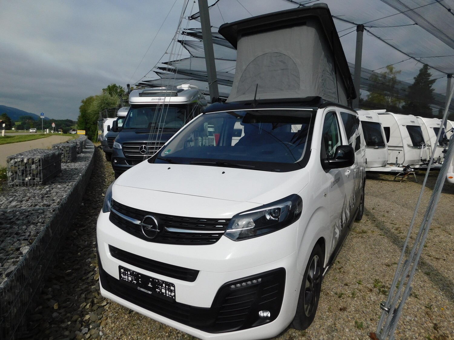 Crosscamp Opel Life Schlafdach,AHK,Navi,Sitzheizung