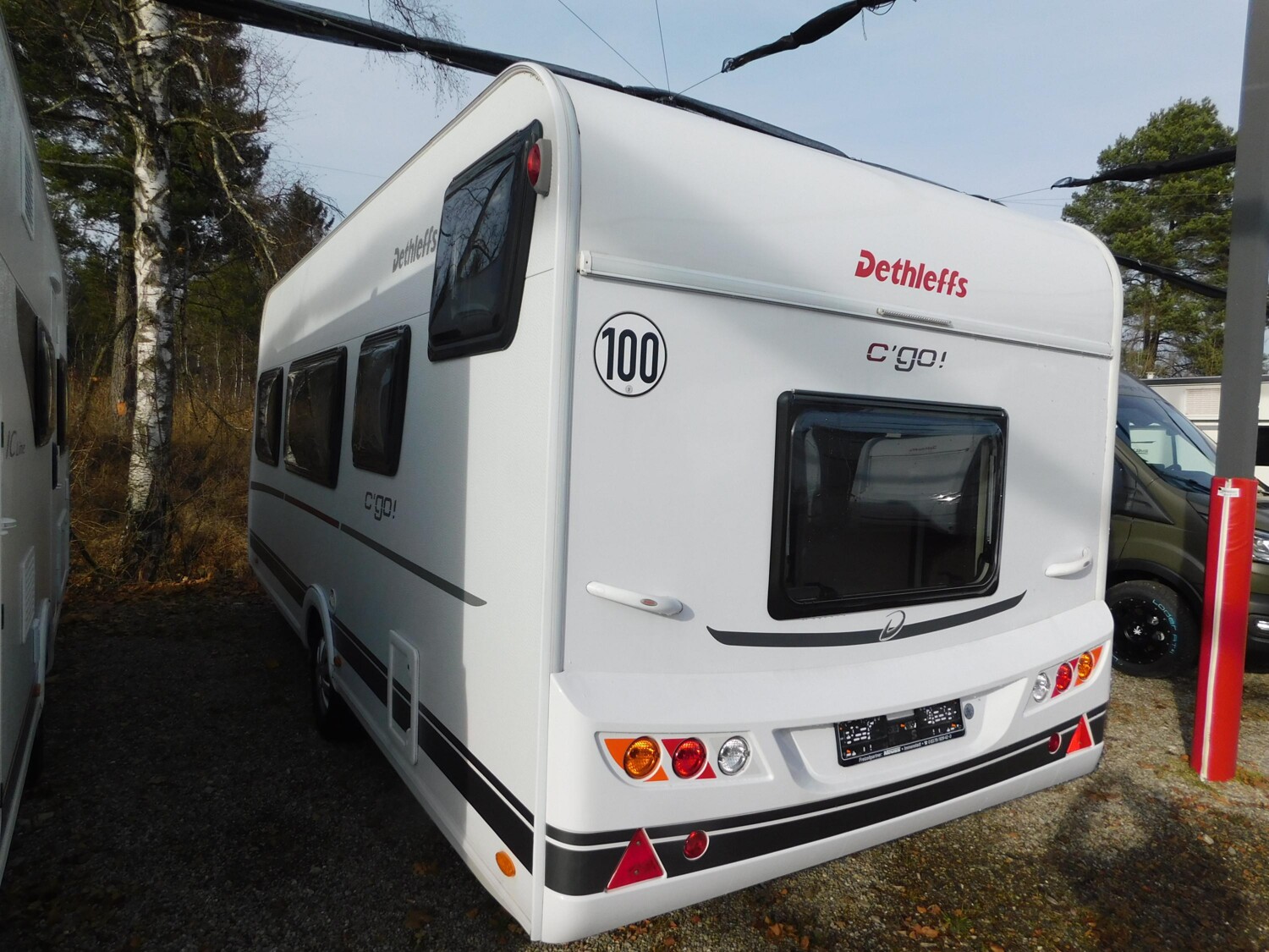 Dethleffs c-go 495 QSK Mover,Fahrradträger,Sackmarkise - Bild 4