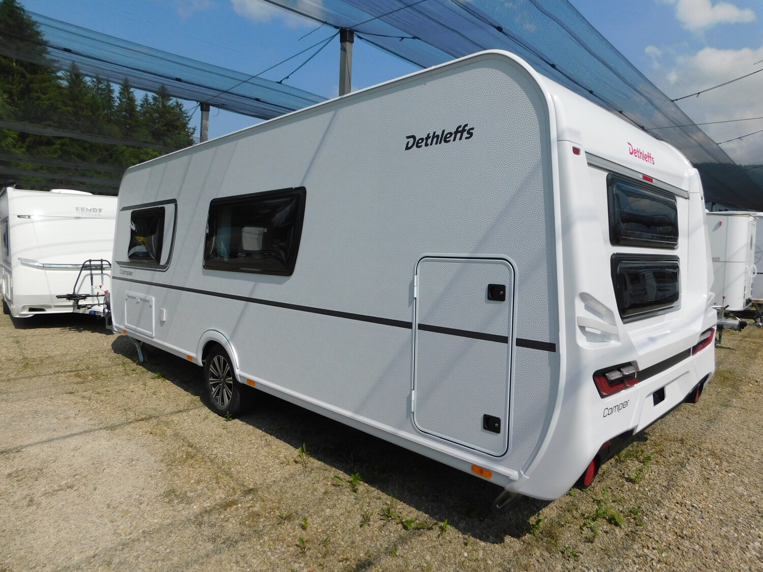 Dethleffs Camper 560 FMK Toilette alternativ, Combi 6E - Bild 7