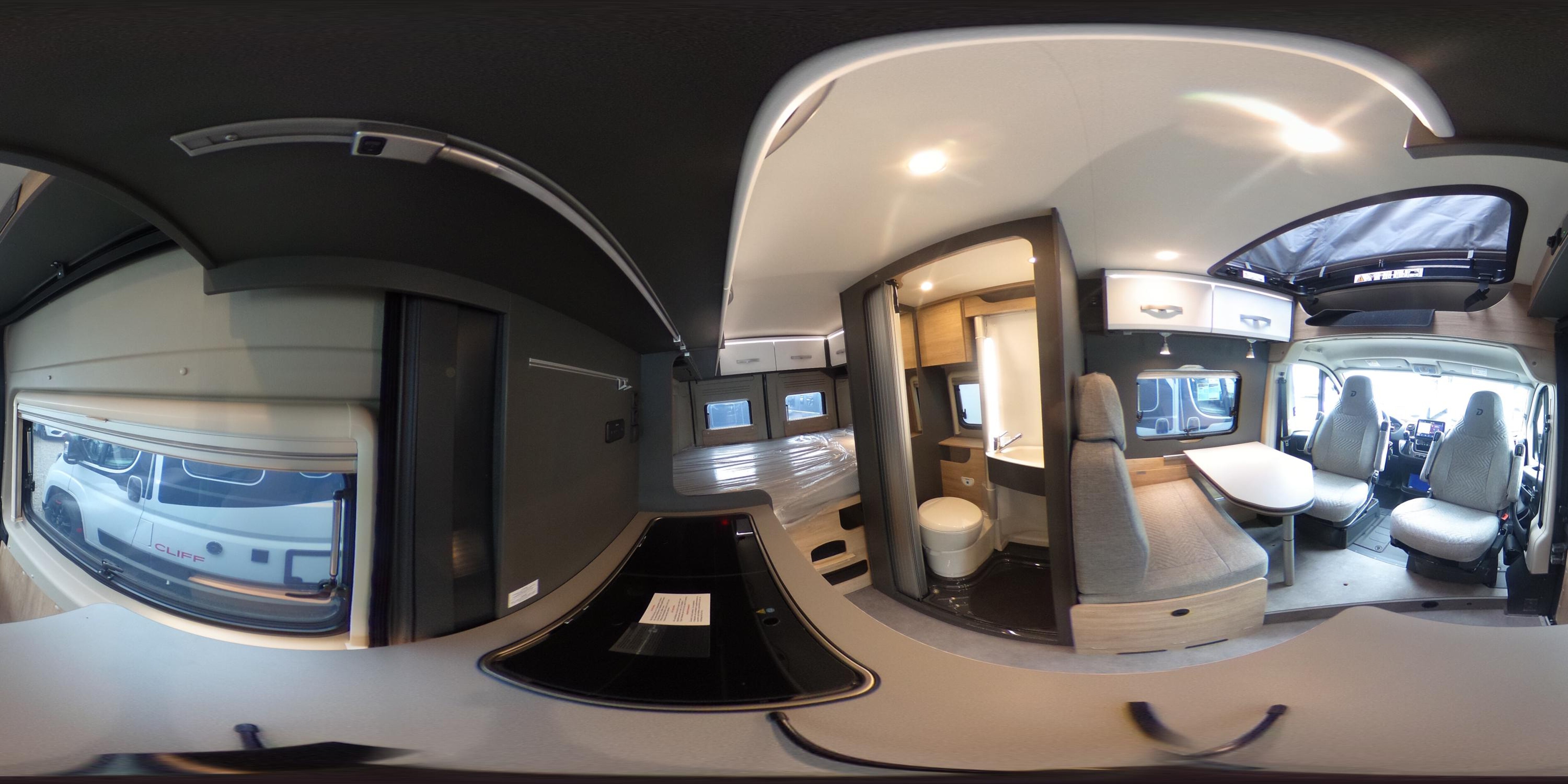 360° Ansicht Dethleffs Globetrail 600 DS Automatik,Combi6D, Digital-Pkt