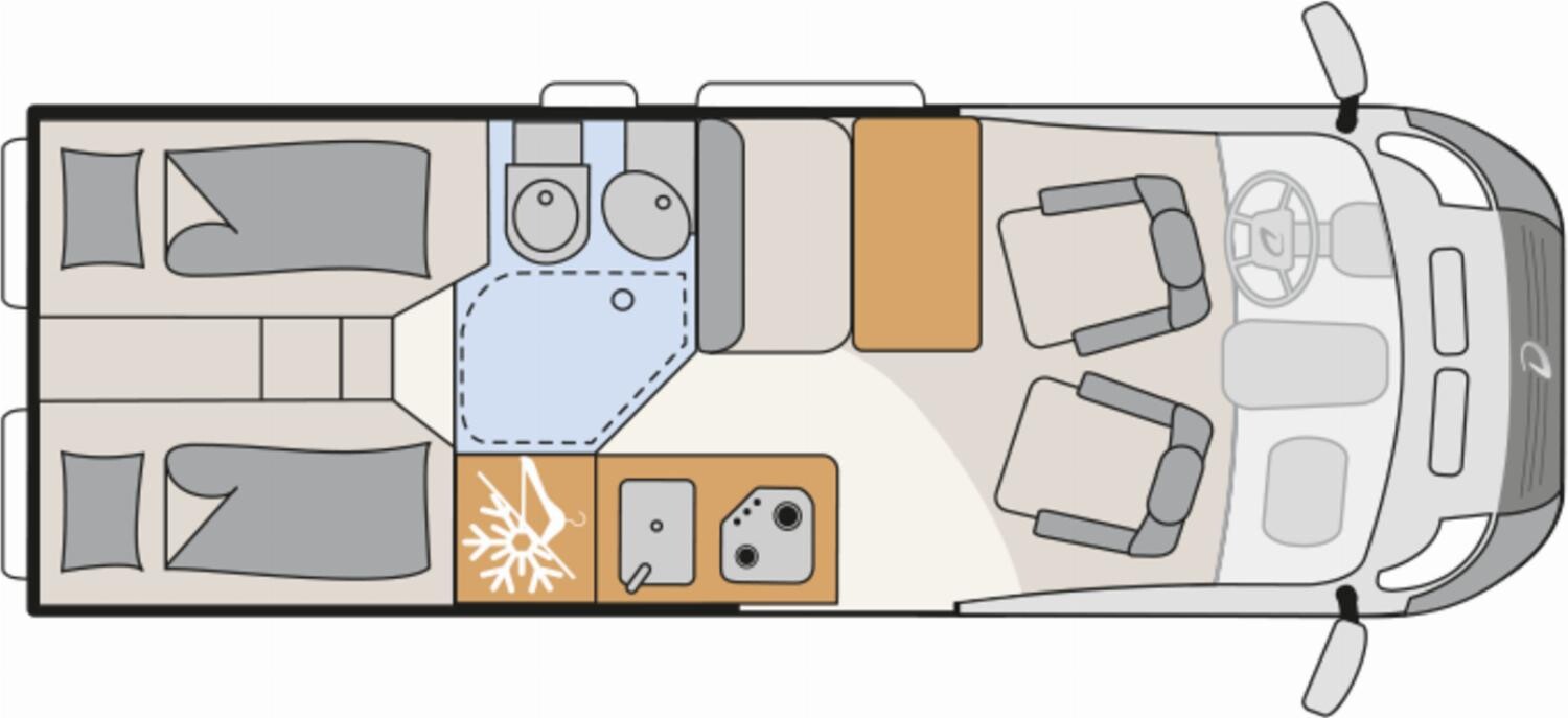 Grundriss Dethleffs Globetrail Classic 640 ER Fiat