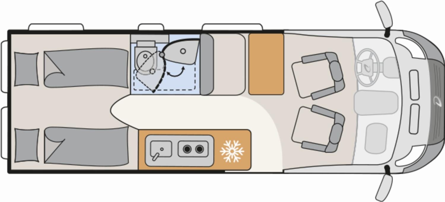 Grundriss Dethleffs Globetrail Advantage 640 ES Fiat Skyroof,Combi6D