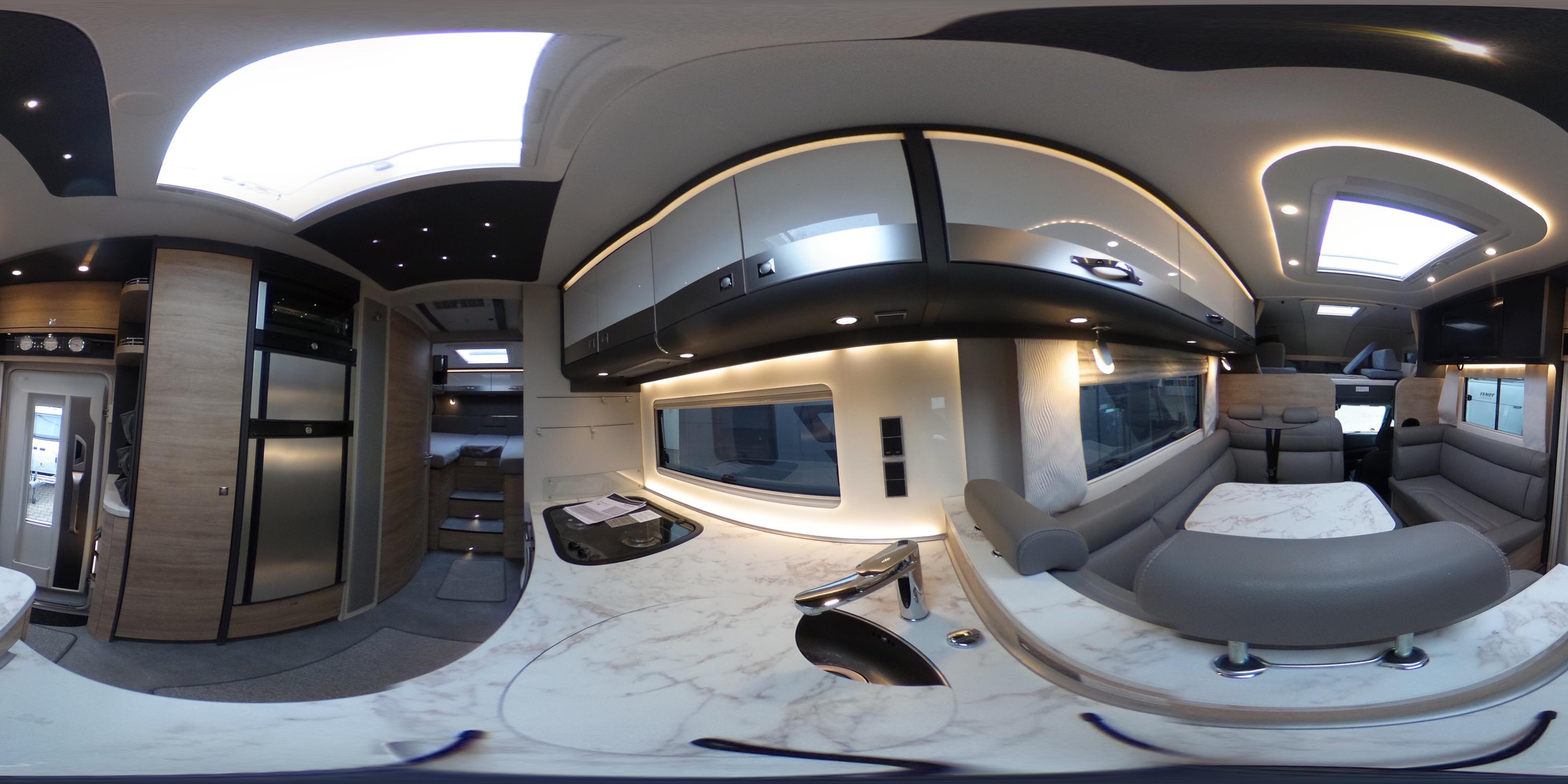 360° Ansicht Dethleffs Globetrotter XXL A 9000-2 EB Vollausstattung !