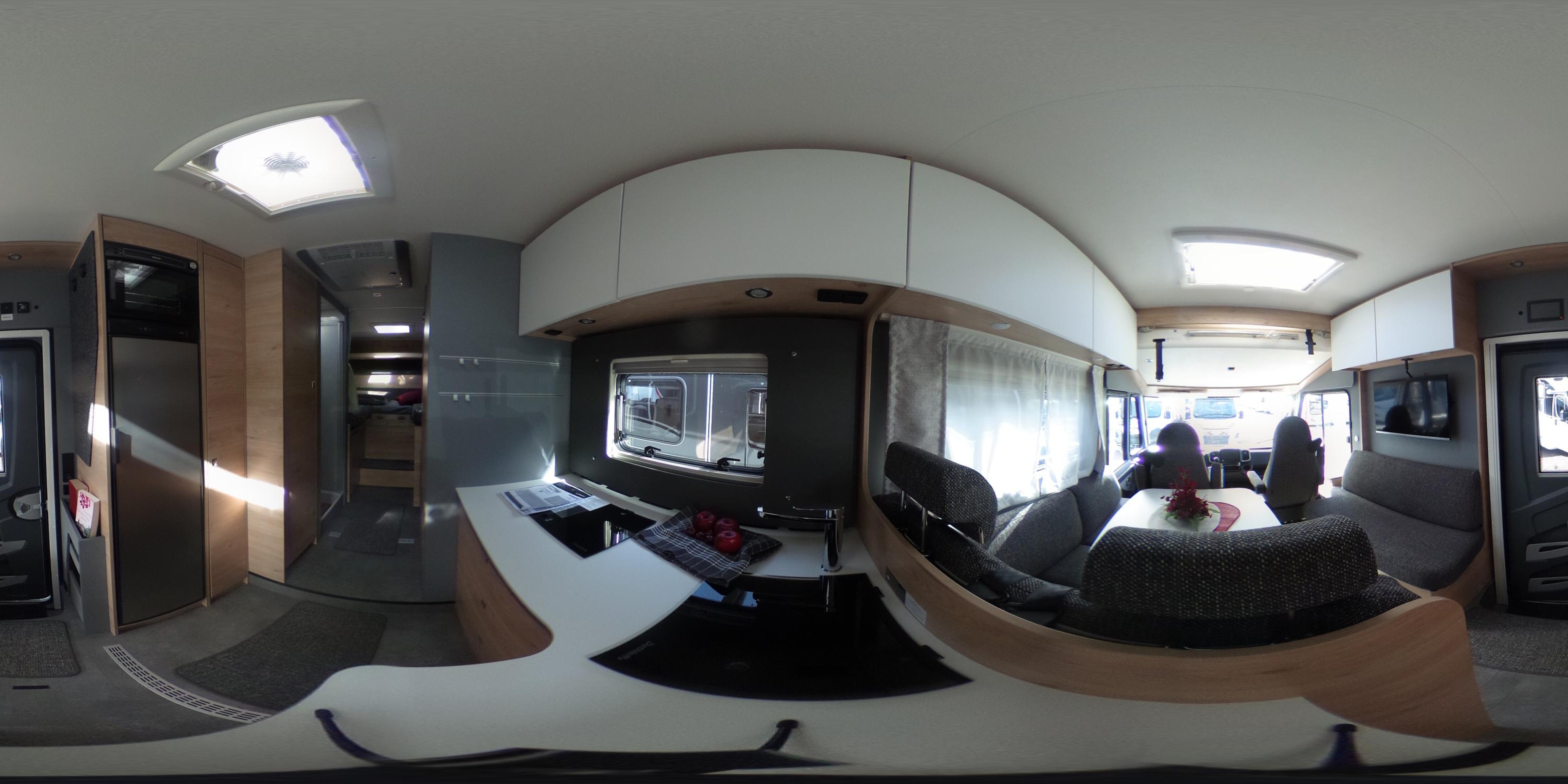 360° Ansicht Dethleffs XL I 7812-2 Technik-Paket, LTE-Router+32 Zoll TV