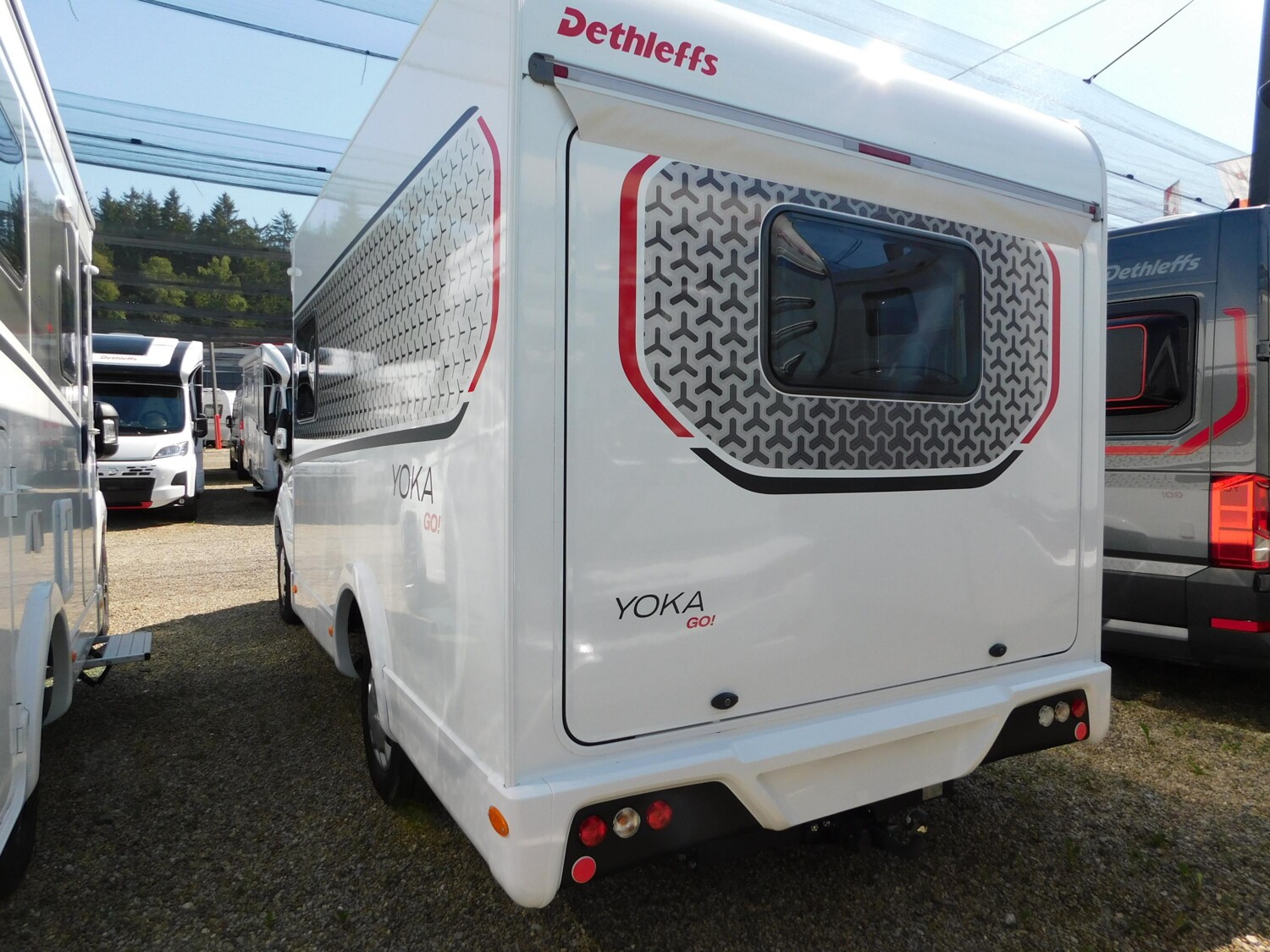 Dethleffs Yoka Go T 1 Automatik, Rahmenfesnter, Heckklappe - Bild 5