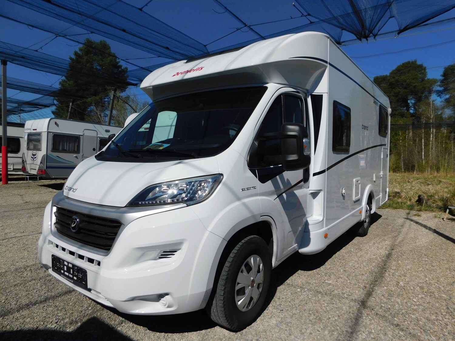 Dethleffs Trend T 6617 EB Hubbett, Klima, AHK, Navi+Kamera