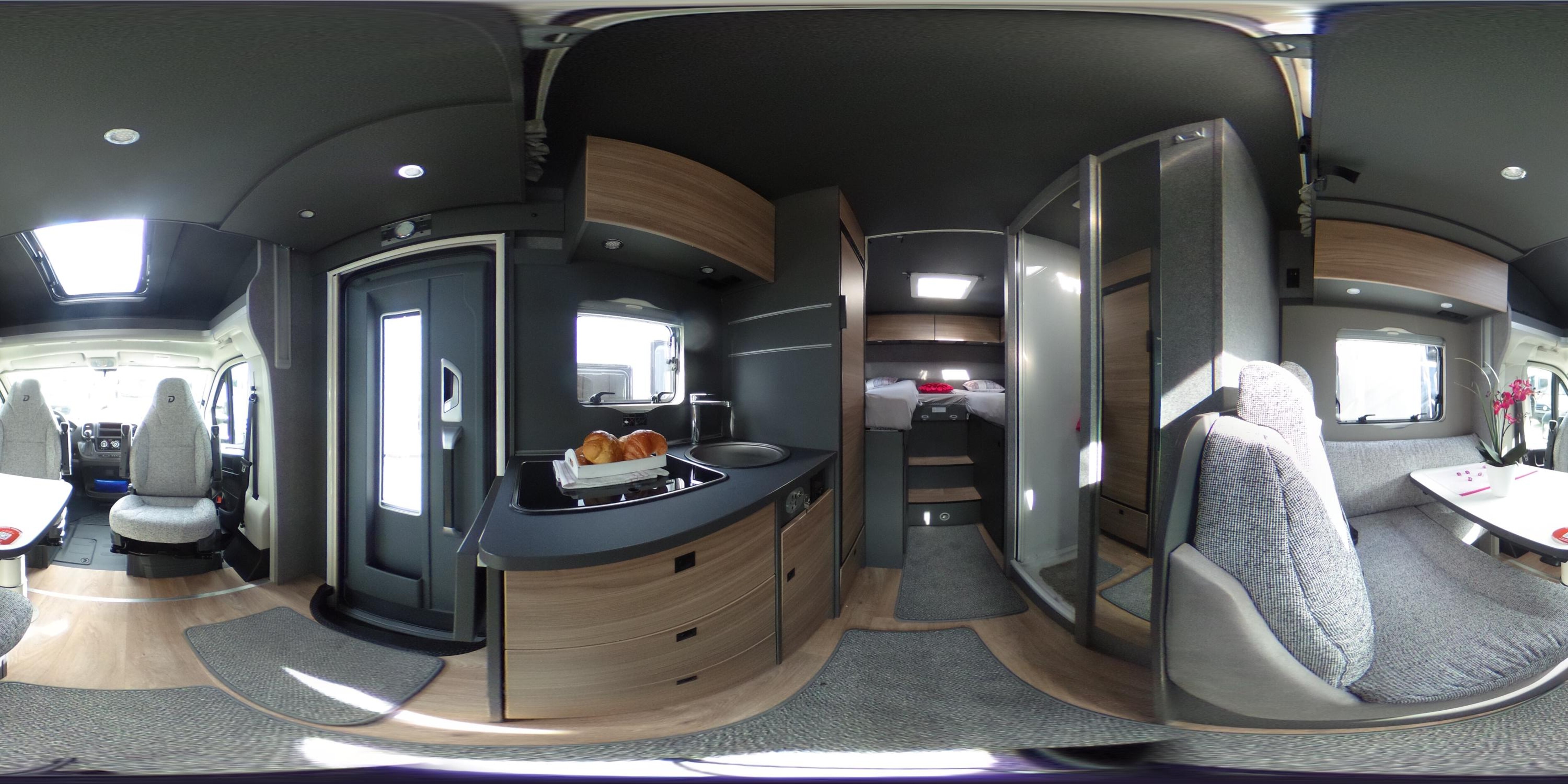 360° Ansicht Dethleffs Trend T 6617 EB 8G-Automatik, Hubbett, GT-Paket