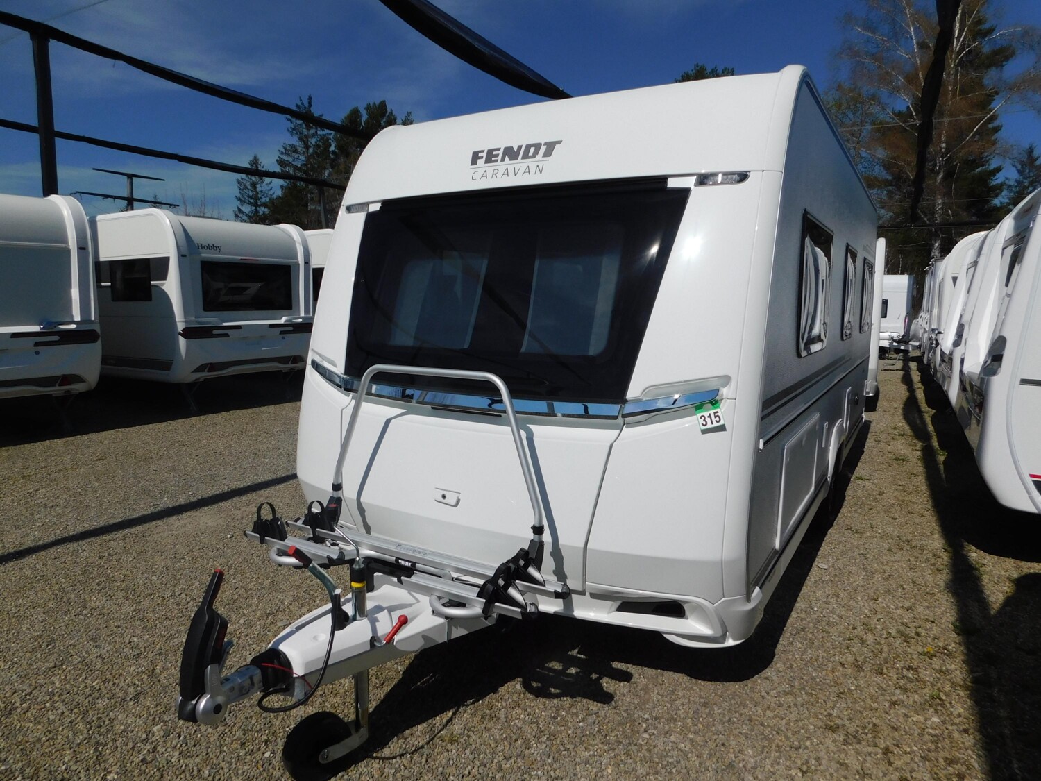 Fendt Bianco Activ 465 SGE Combi 4E + Fahrradträger