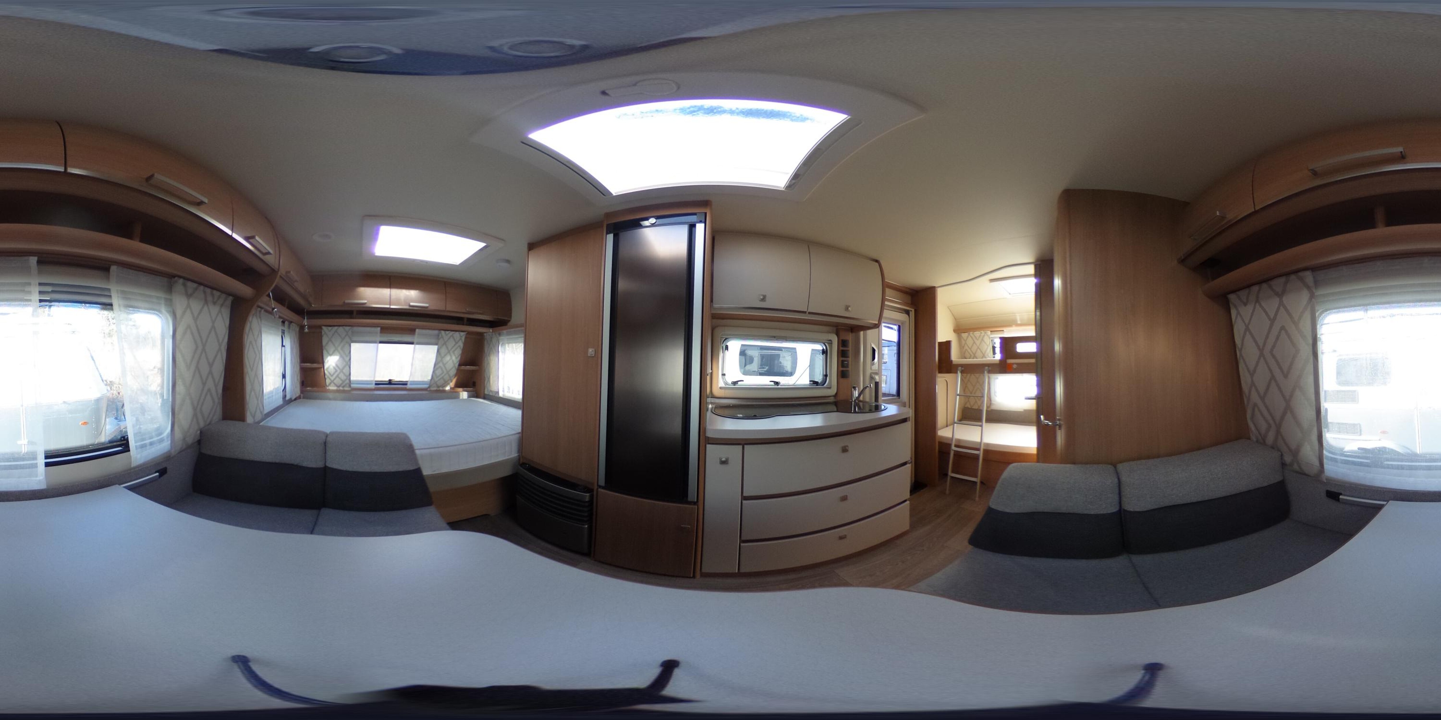 360° Ansicht Fendt Saphir 495 SKM 2T, Mover, Markise, Duo-Control