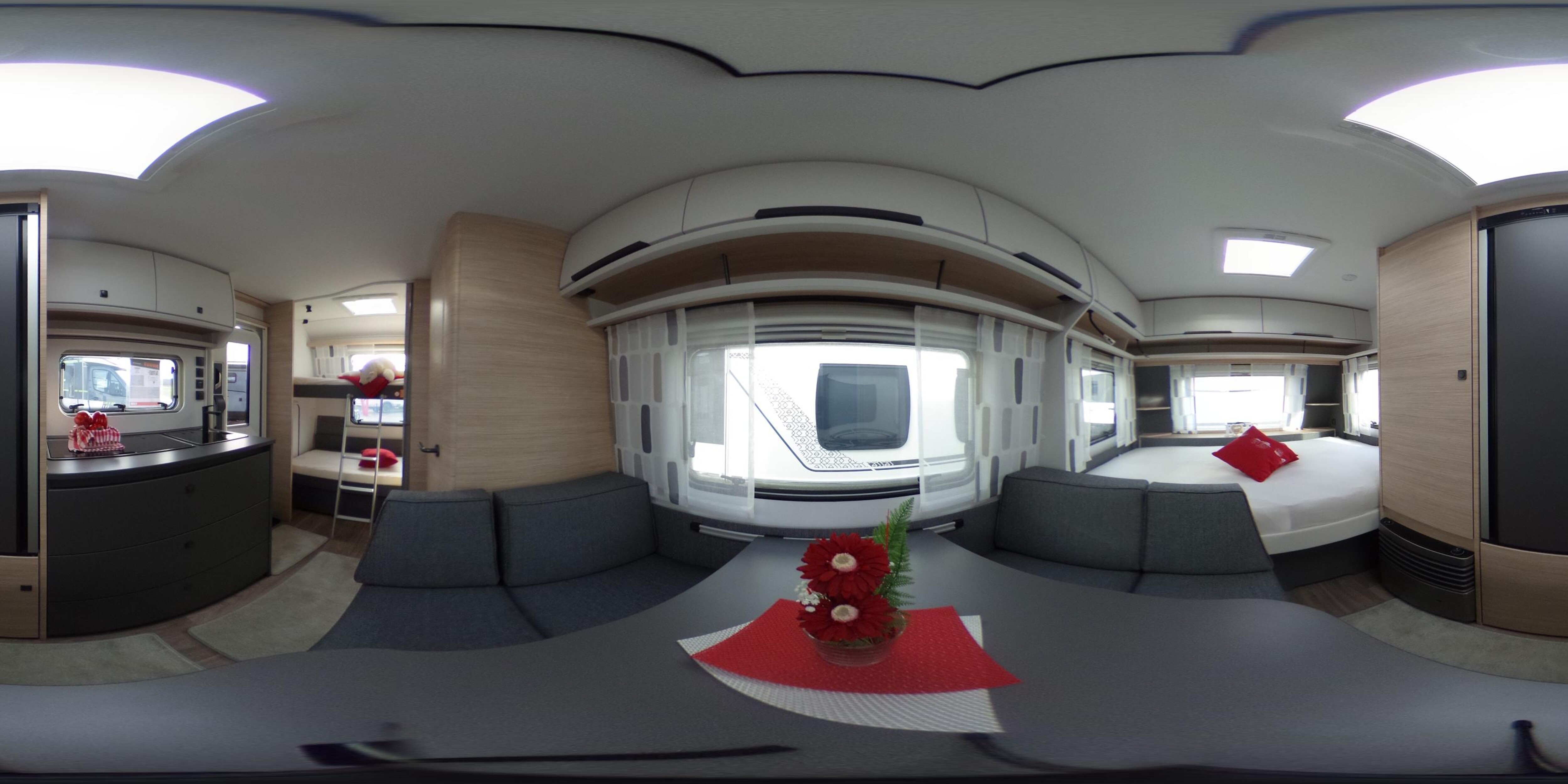 360° Ansicht Fendt Apero 495 SKM MJ26 ! TV-Halter,2T-Achse,45L Tank