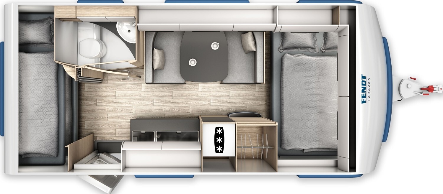 Grundriss Fendt Apero 495 SKM