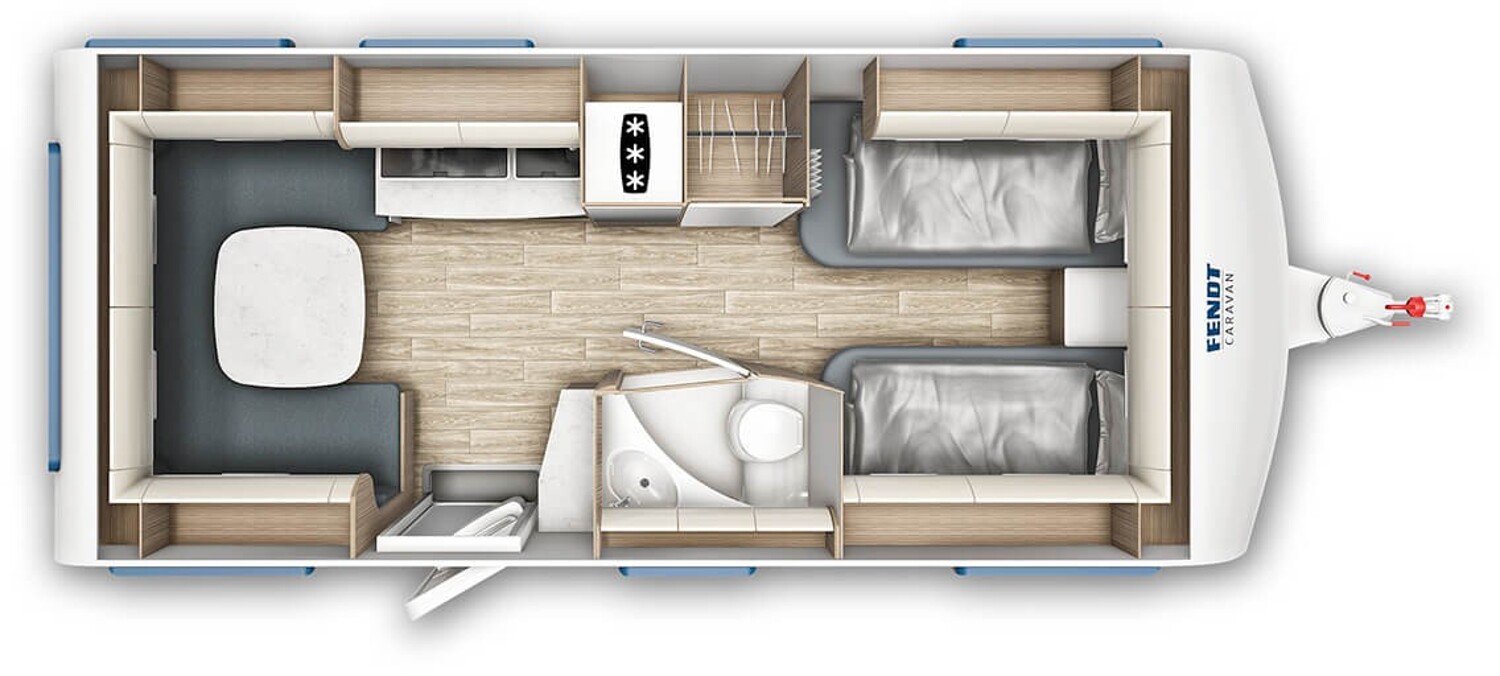 Grundriss Fendt Tendenza 515 SG Vollausstattung !!!