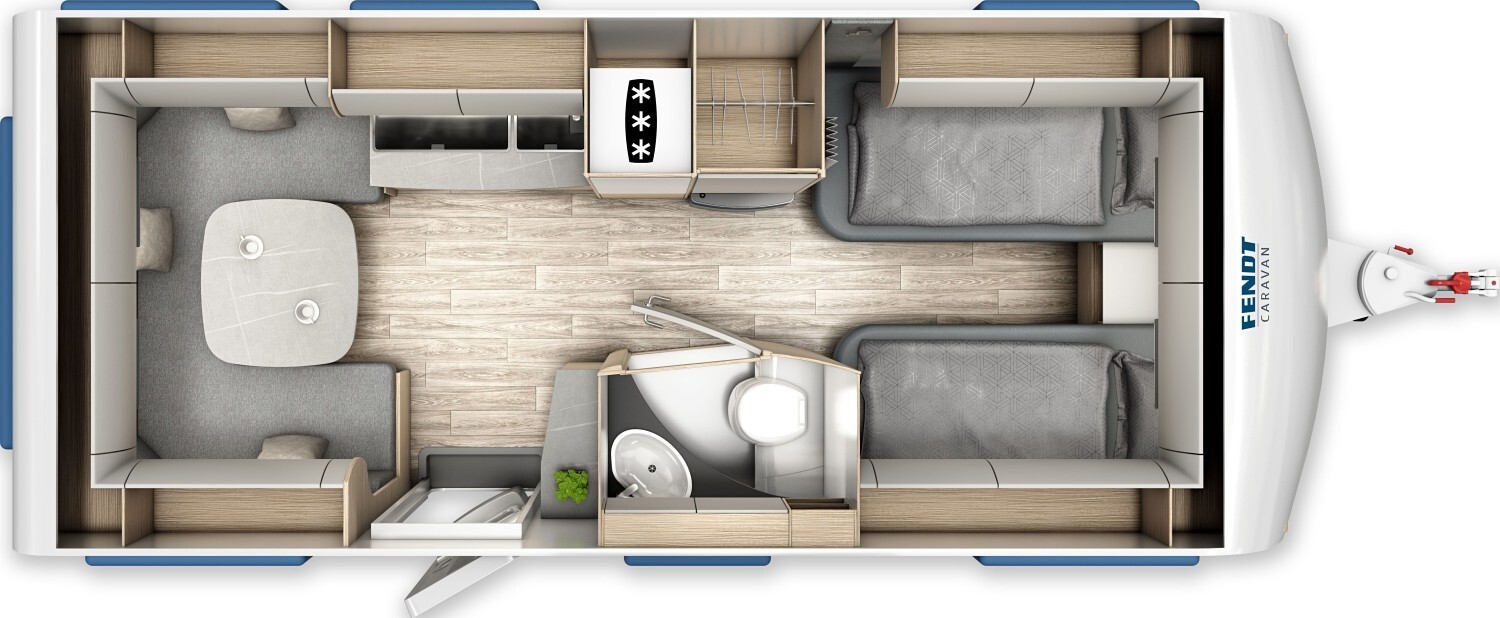 Grundriss Fendt Bianco Selection 515 SG Allgäu-Edition