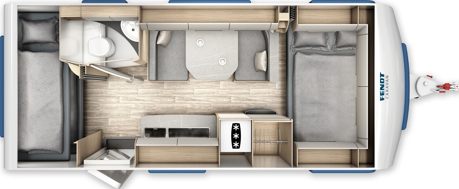 Grundriss Fendt Bianco Selection 515 SKM 2026er Modell !!!