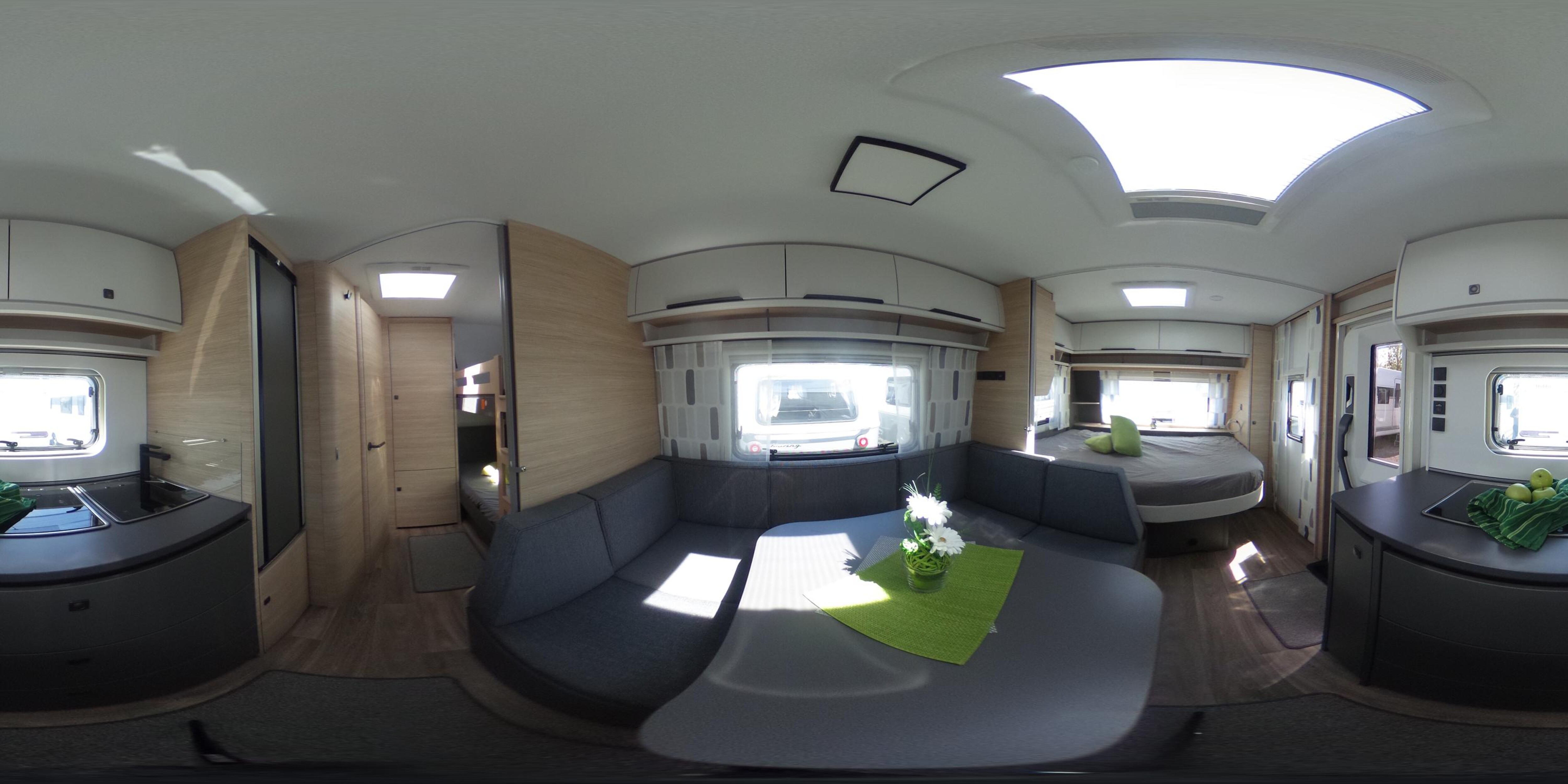 360° Ansicht Fendt Apero Activ 560 SKM Combi6E, Fußbodenheizung, 2T