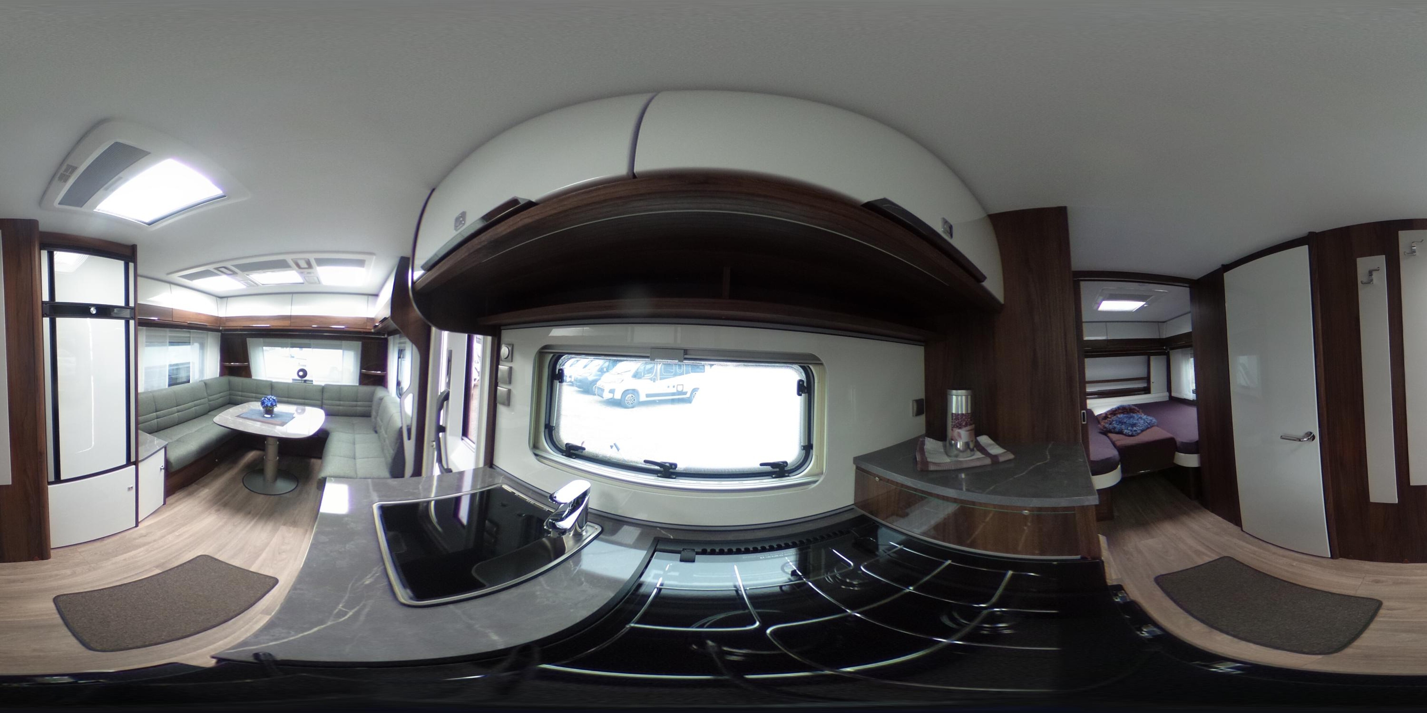 360° Ansicht Fendt Diamant 650 GDW 2,8T-Achse + Thermoblack Fenster