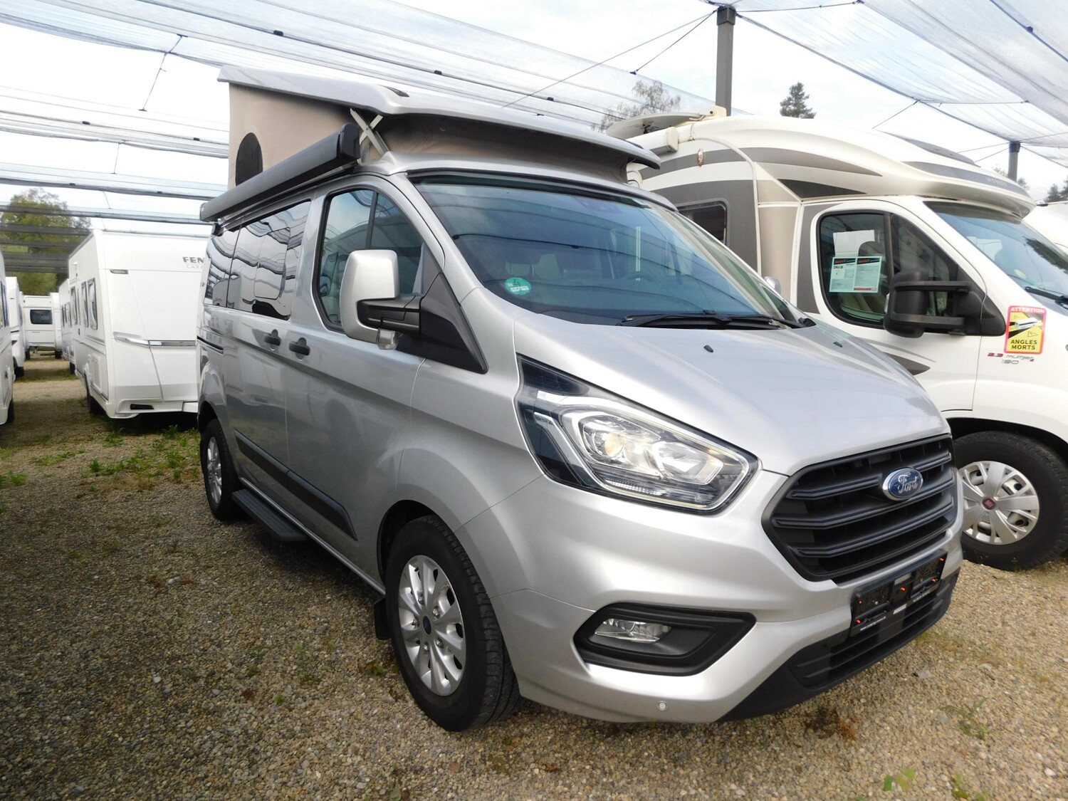 Ford Nugget Aufstelldach  AHK+Rückfahrkamera+Markise