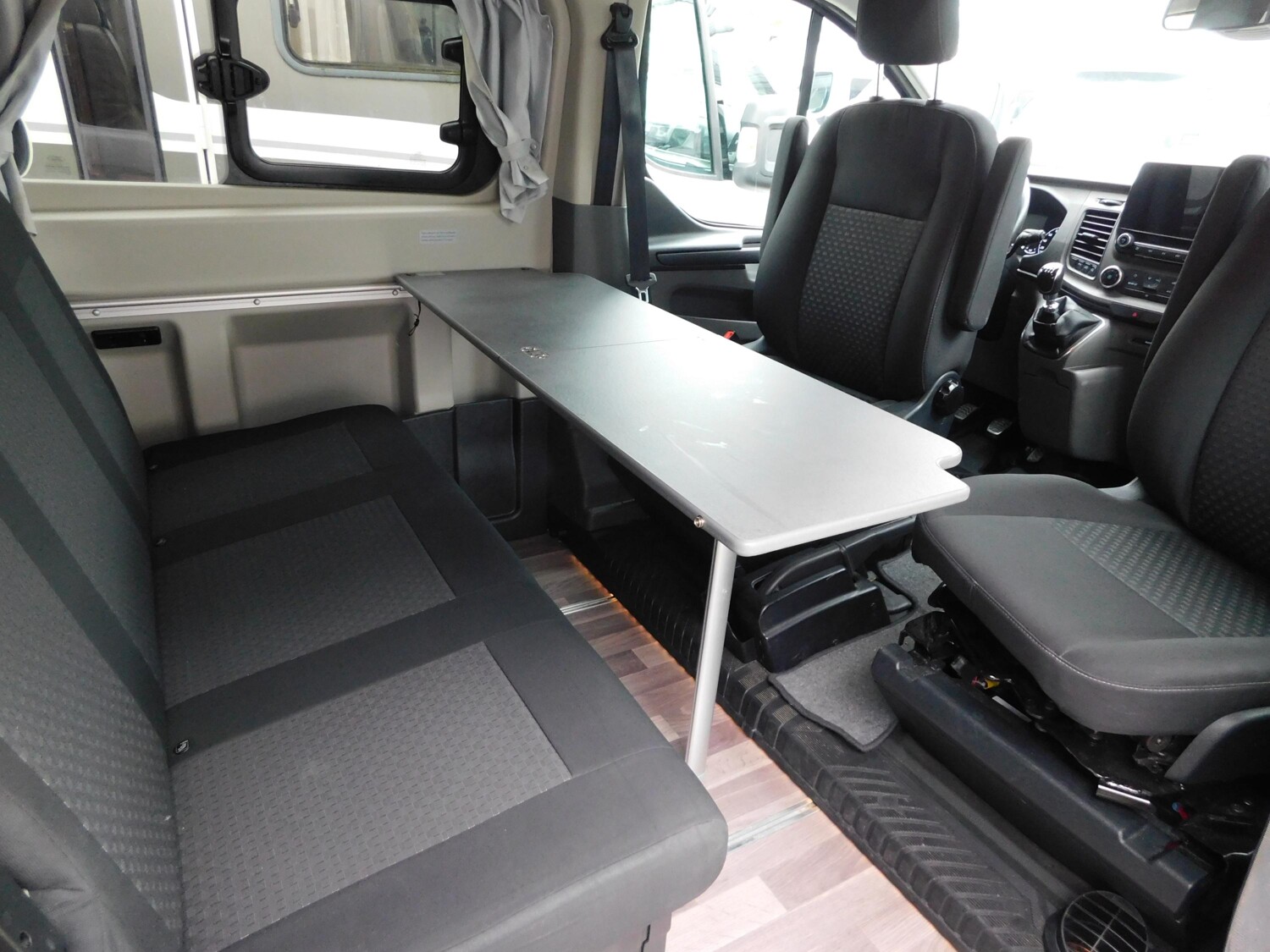 Ford Nugget Aufstelldach  AHK+Rückfahrkamera+Markise - Bild 10