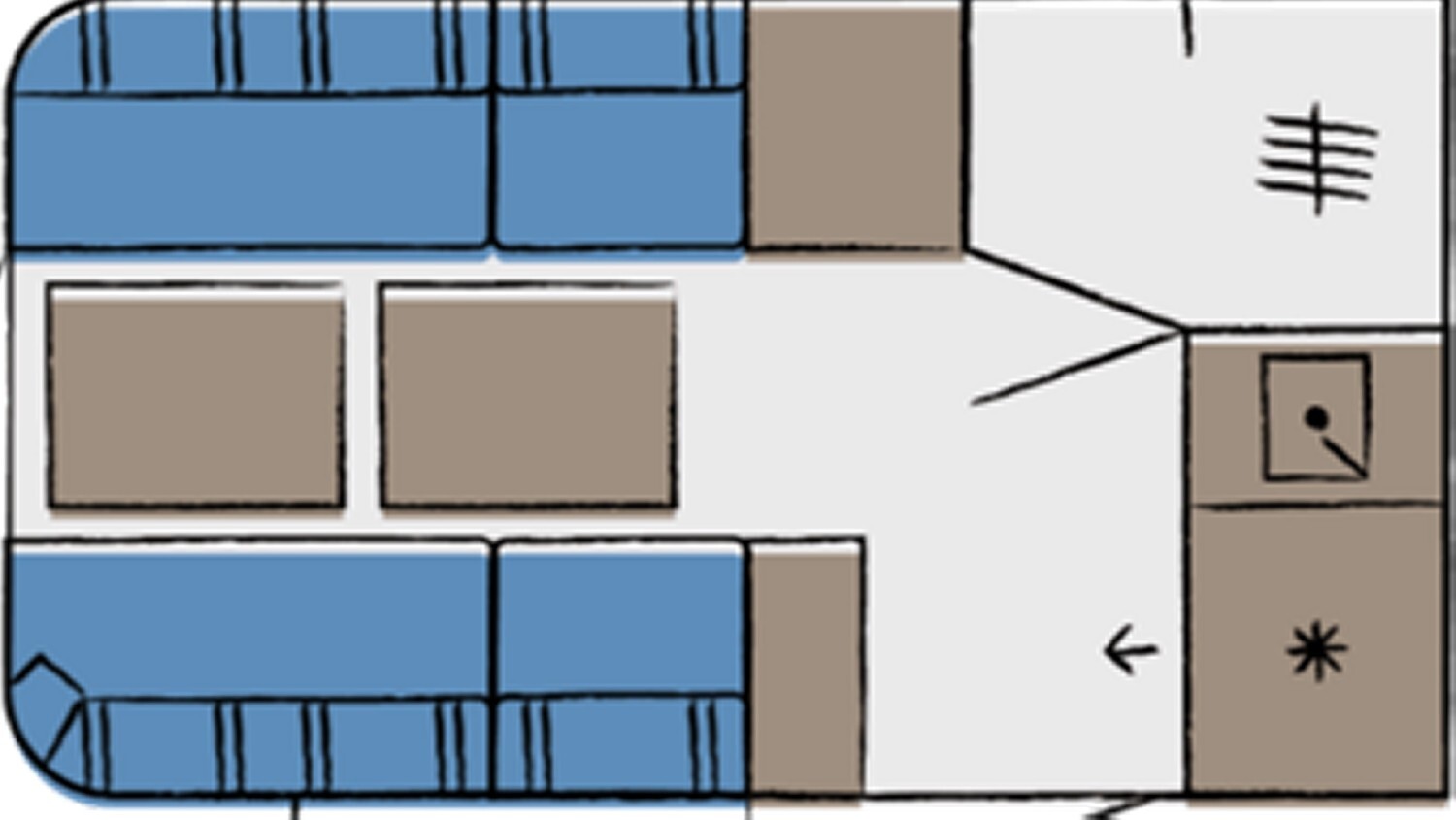 Grundriss Hobby Beachy 360