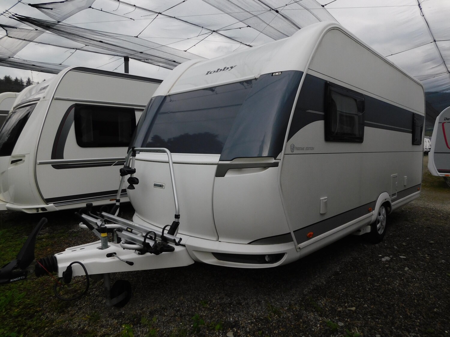Hobby OnTour 460 DL Mover,Vorzelt,Autark,Fahrradtr. - Bild 2