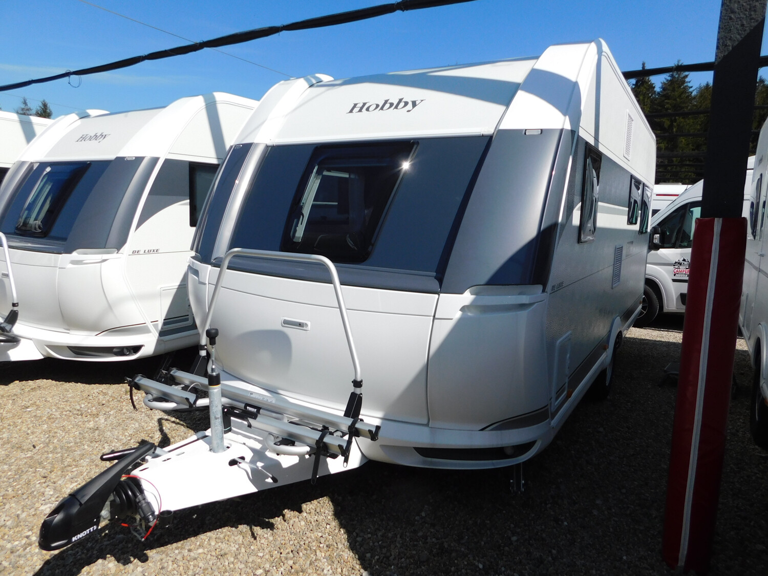 Hobby De Luxe 460 UFe IC-Line, Mover, Autark, Radträg. - Bild 2