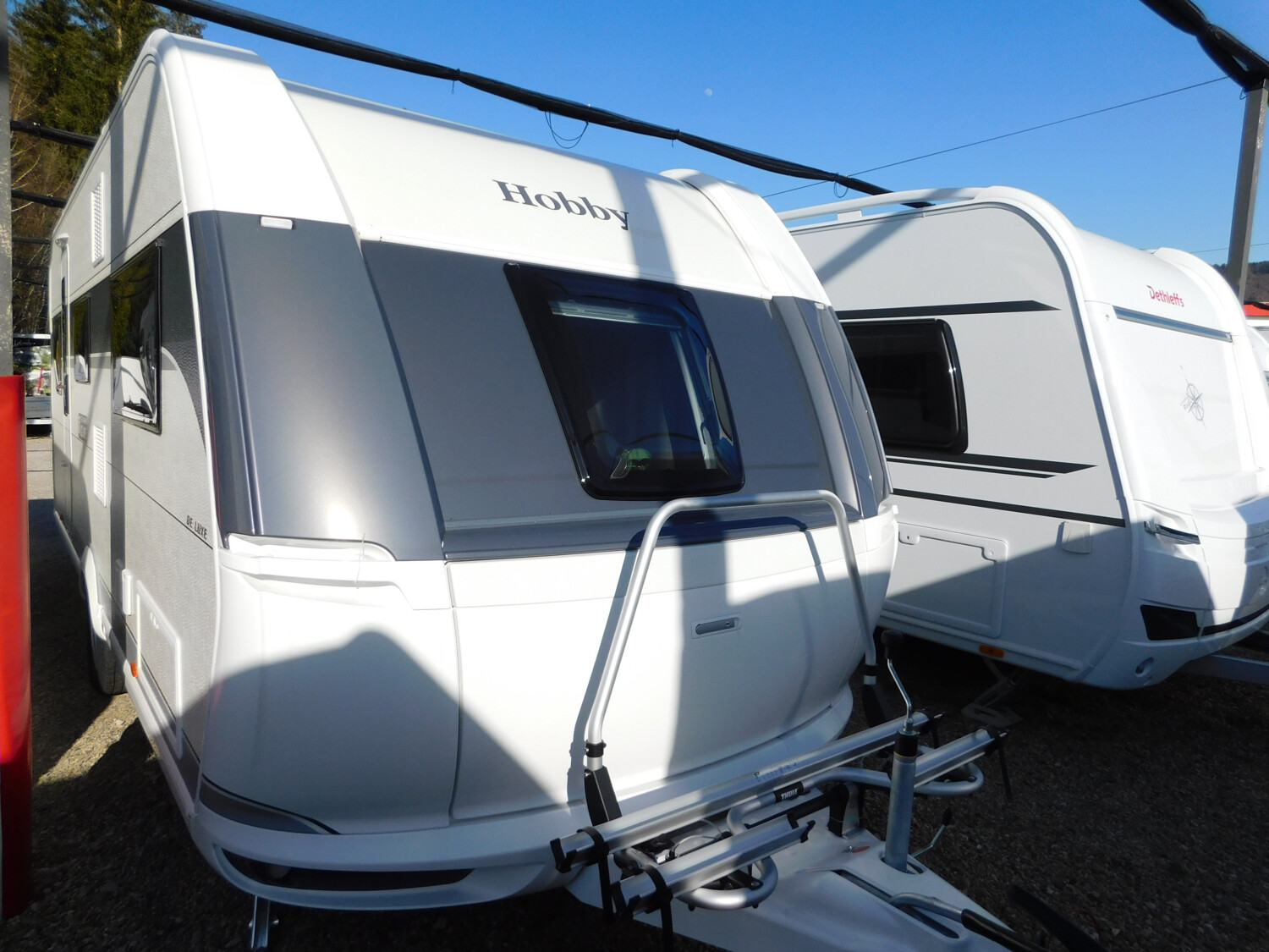 Hobby De Luxe 540 KMFe IC-Line, Mover, Autark, Radträg.
