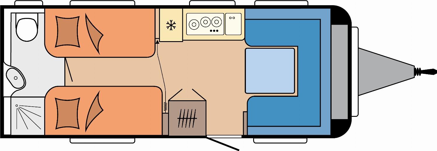 Grundriss Hobby Excellent Edition 540 WLU 2026er Modell !!