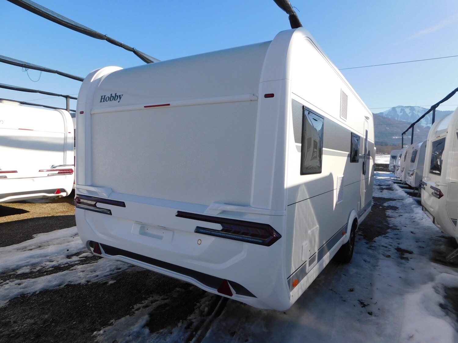 Hobby De Luxe 545 KMF Combi6E, 2T, Fahrradträger - Bild 4