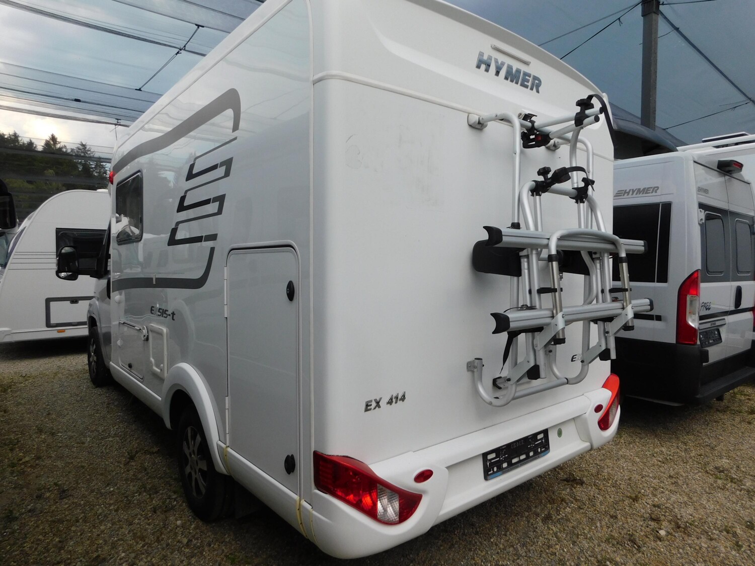 Hymer Exsis-t 414 Fahrradlift, Radio+Kamera, GFK-Dach - Bild 4