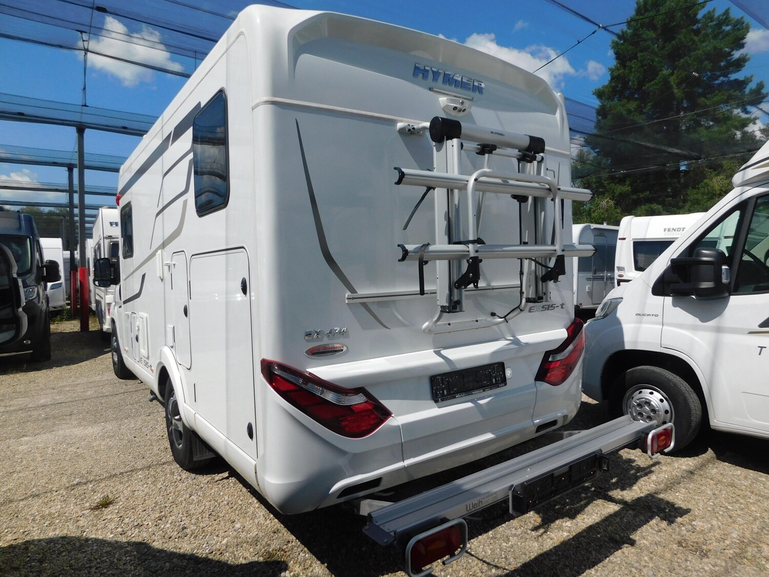 Hymer Exsis-t 474 Klima, Wechselrichter, Rollerträger - Bild 3