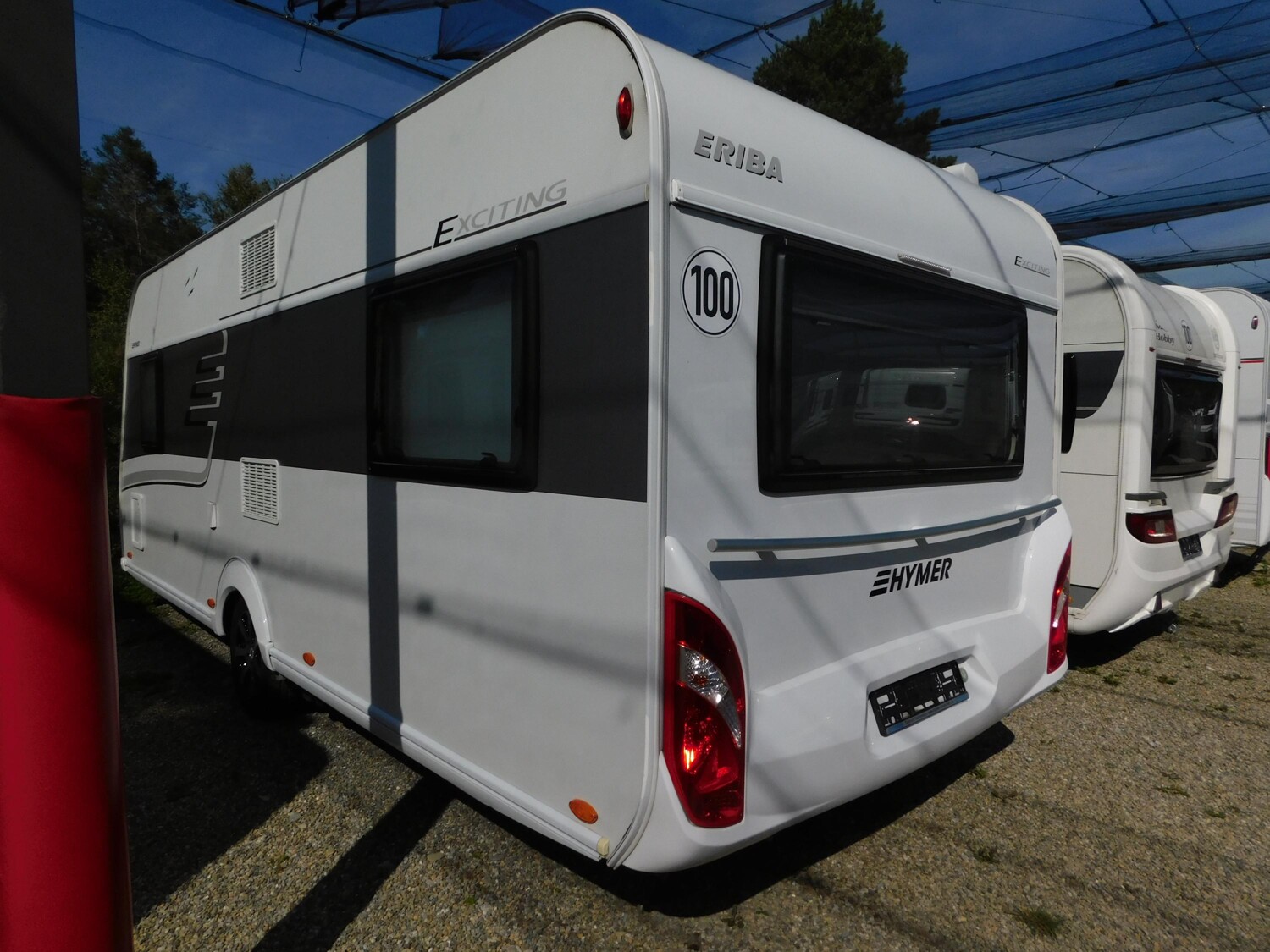 Hymer Eriba Exciting 535 Mover+Markise+Sicherheisschlo