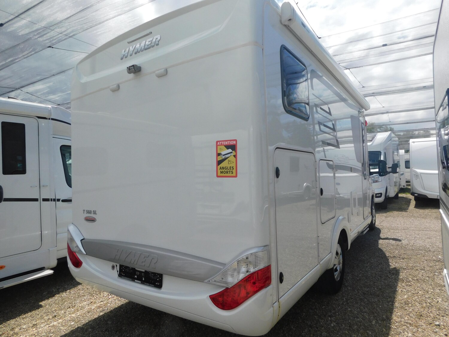 Hymer Tramp SL 568 SatAnlage+Panodach+Markise+GFK-Dach - Bild 3