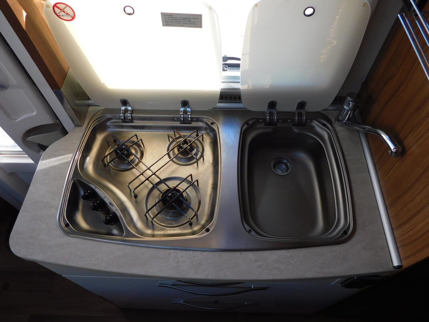 Hymer ML-I 580 hydr. Stützen, SAT+TV - Bild 15