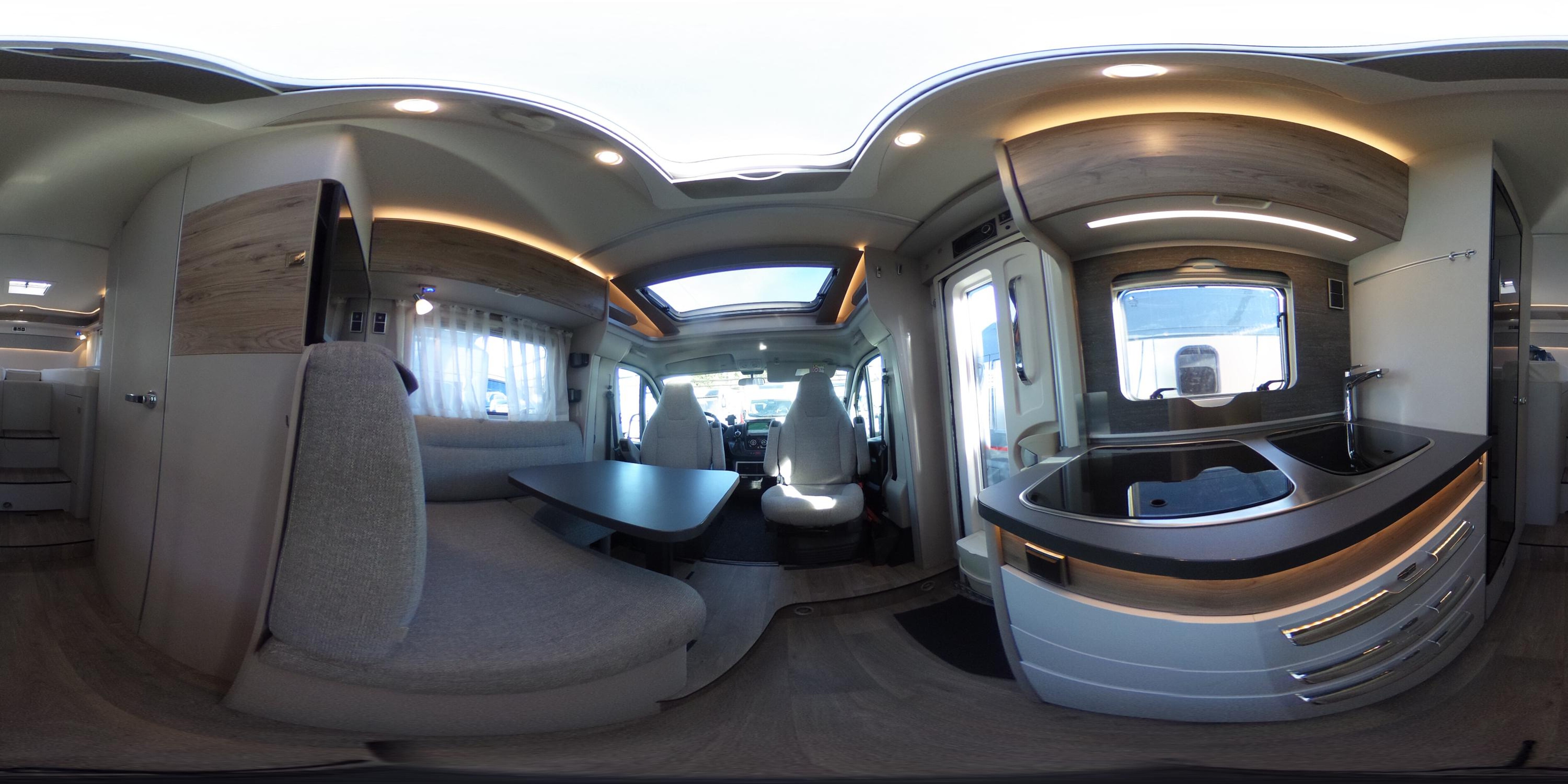 360° Ansicht Hymer Exsis-t Original 580 9G-Autom, Klima, TV+SAT