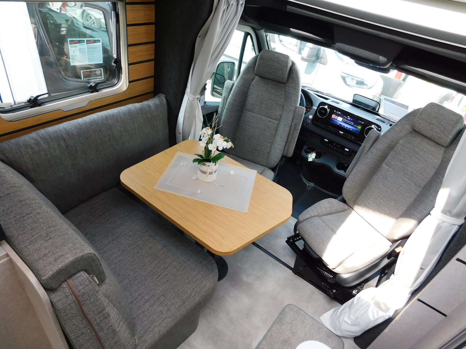 Hymer ML-T 580 Arktis-Paket, Dachklima, 2xTV, GFK-Dach - Bild 13