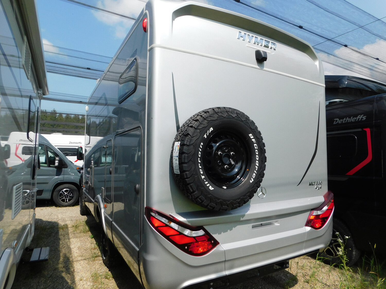 Hymer ML-T 580 Arktis-Paket, Dachklima, 2xTV, GFK-Dach - Bild 5