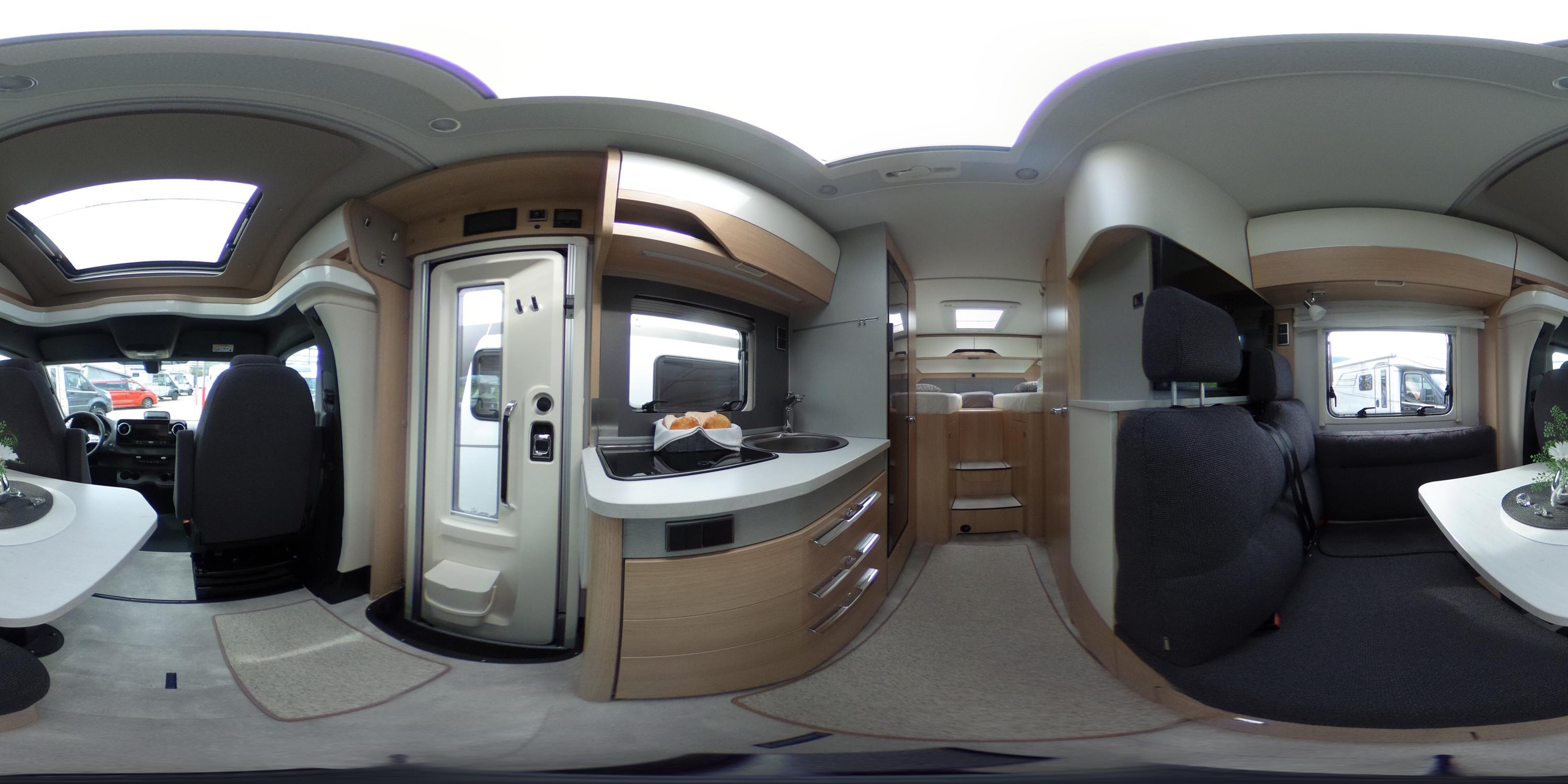 Grundriss Hymer B-Klasse MC T BlackLine 580