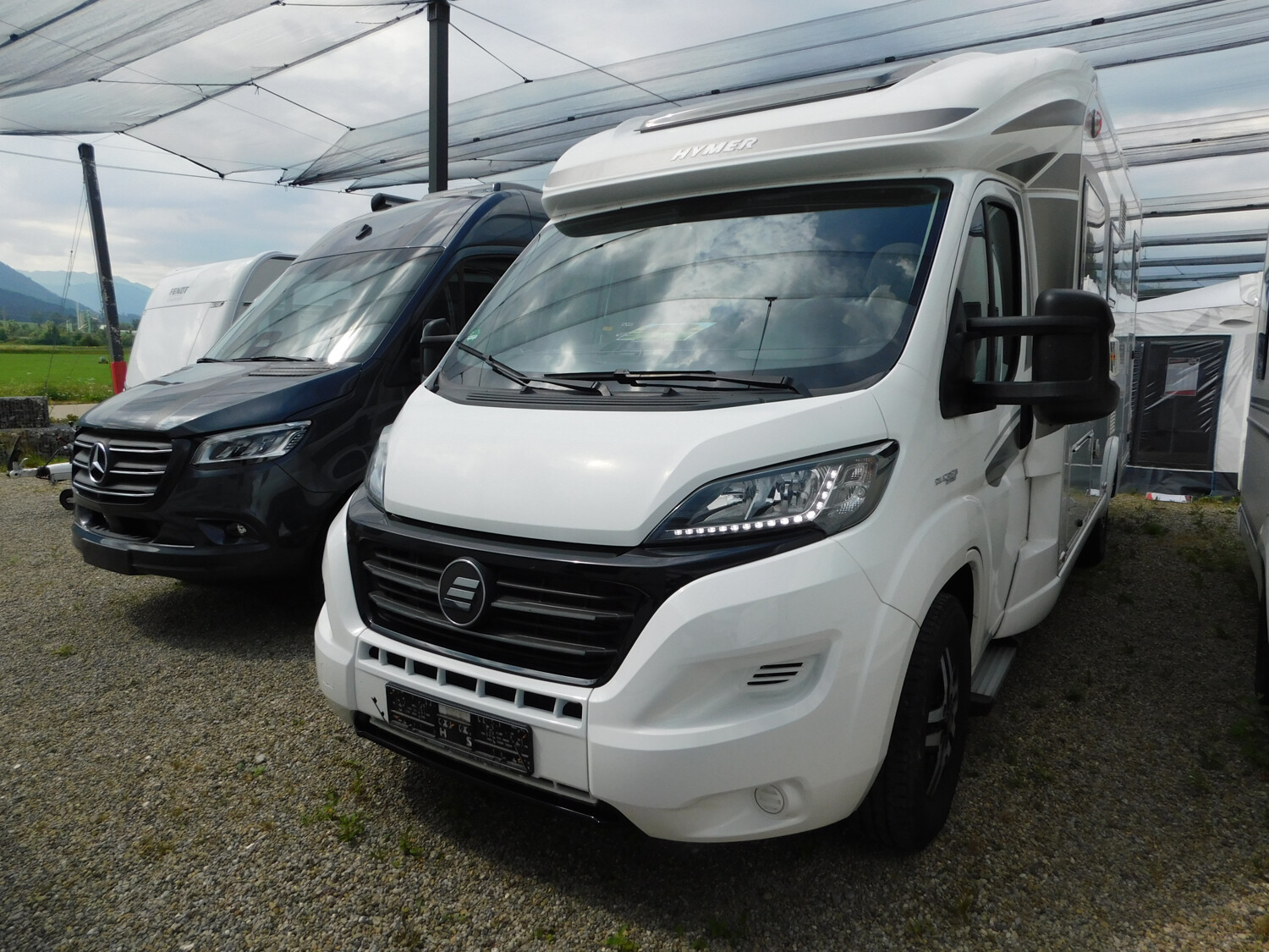 Hymer Tramp SL 588 Hydraulikstützen,SAT+TV,Doppelboden