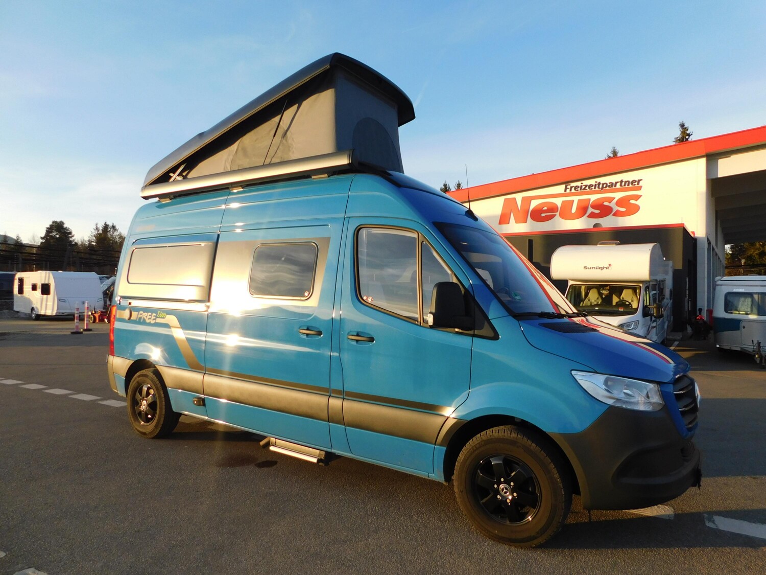 Hymer Free S Blue Evolution 600 Verfügbar ab November 2026
