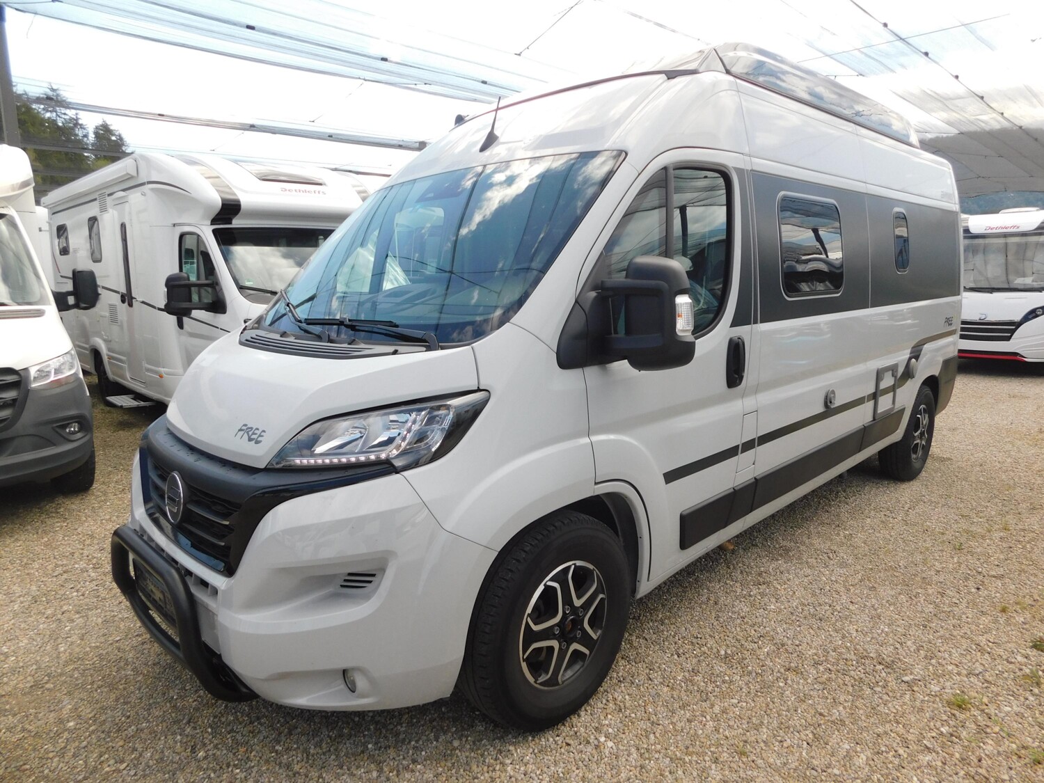Hymer Free Campus 600 Markise,Lithium,Wechselrichter,AHK - Bild 2