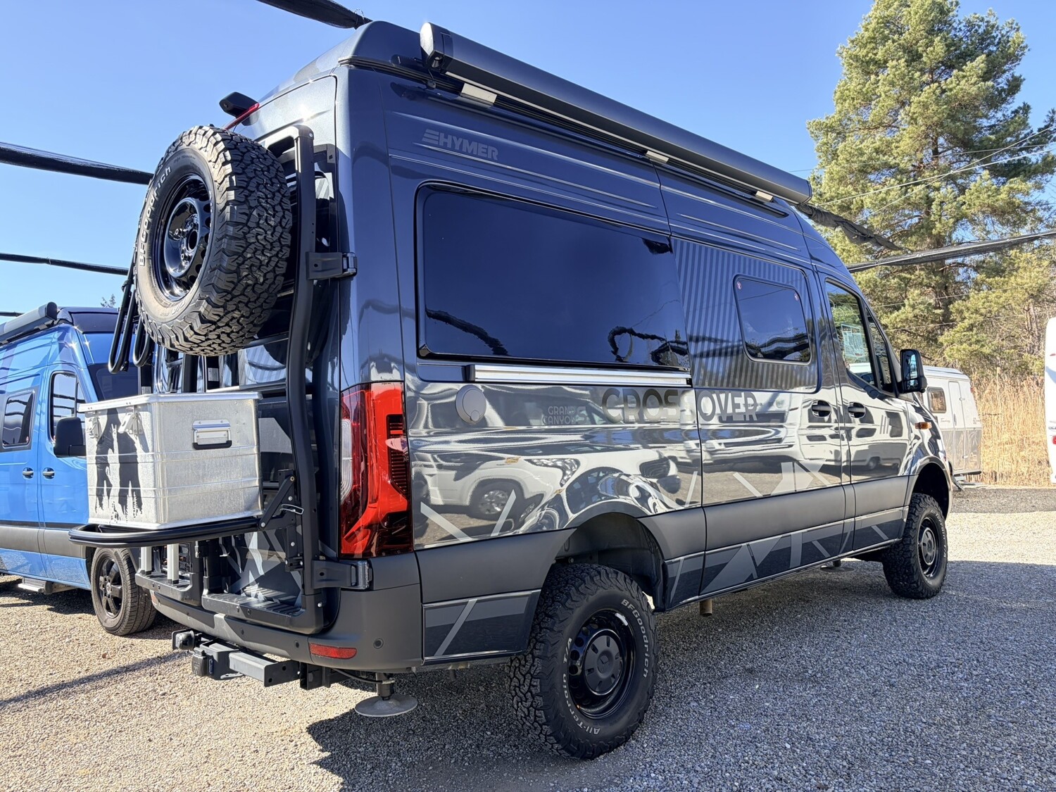 Hymer Grand Canyon S CrossOver 600 Seilwinde, Stützen - Bild 3