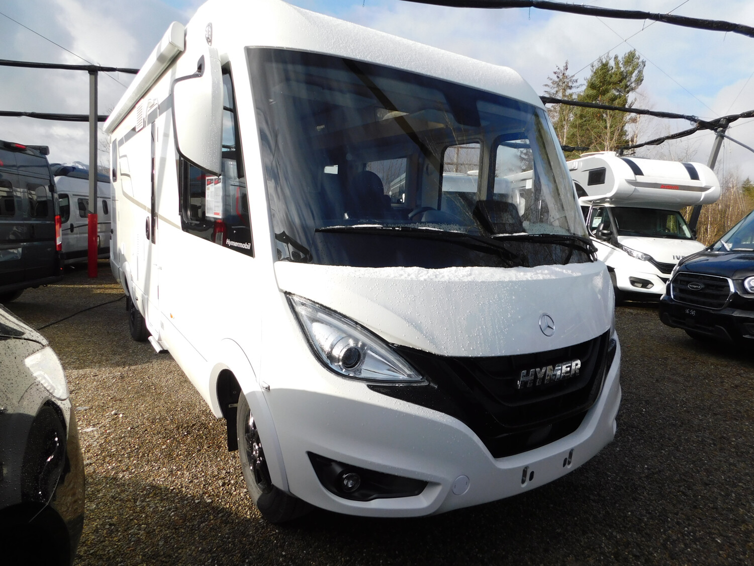Hymer B-Klasse MC I 680 ohne Hubbett, ALDE, GFK-Dach