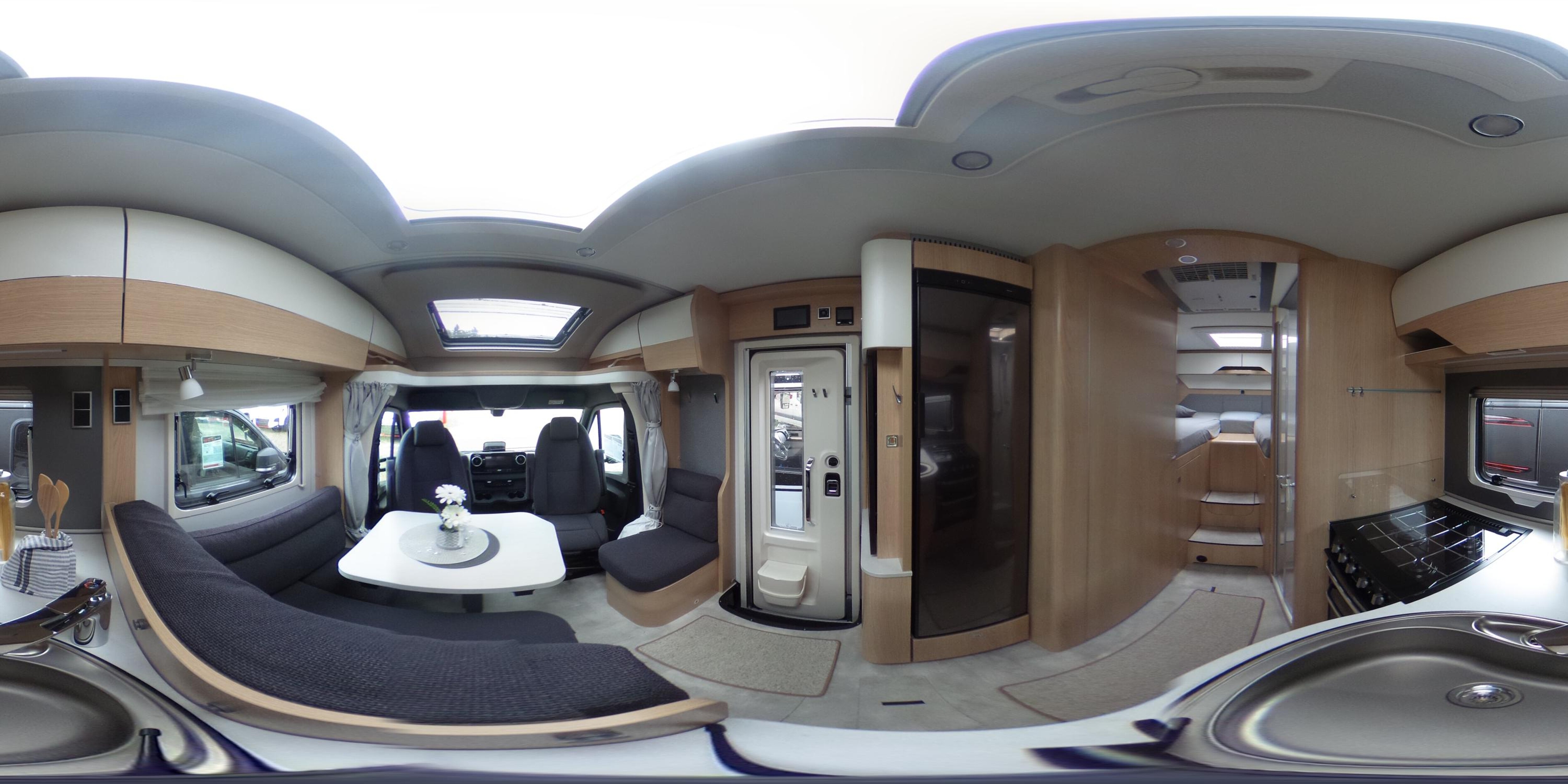 Grundriss Hymer B-Klasse MC T BlackLine 680 Arktis+Lithiumpaket