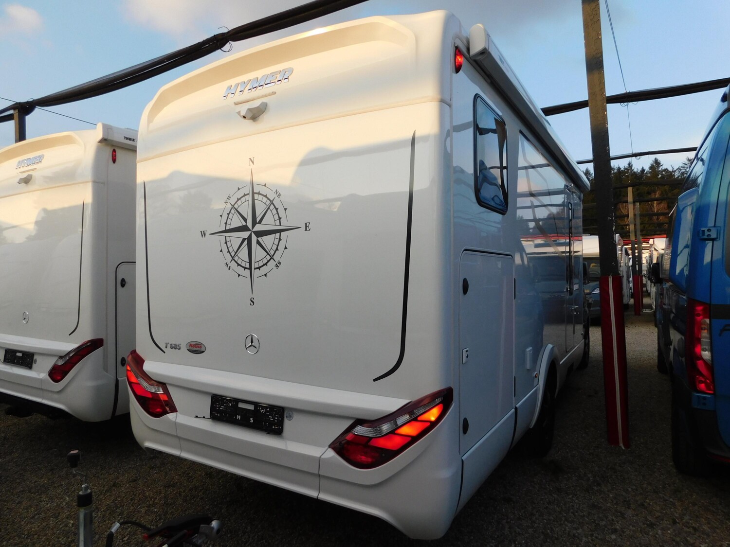 Hymer Tramp S 685 HY4,Klima,Luftfeder,Lithium,Solar - Bild 3