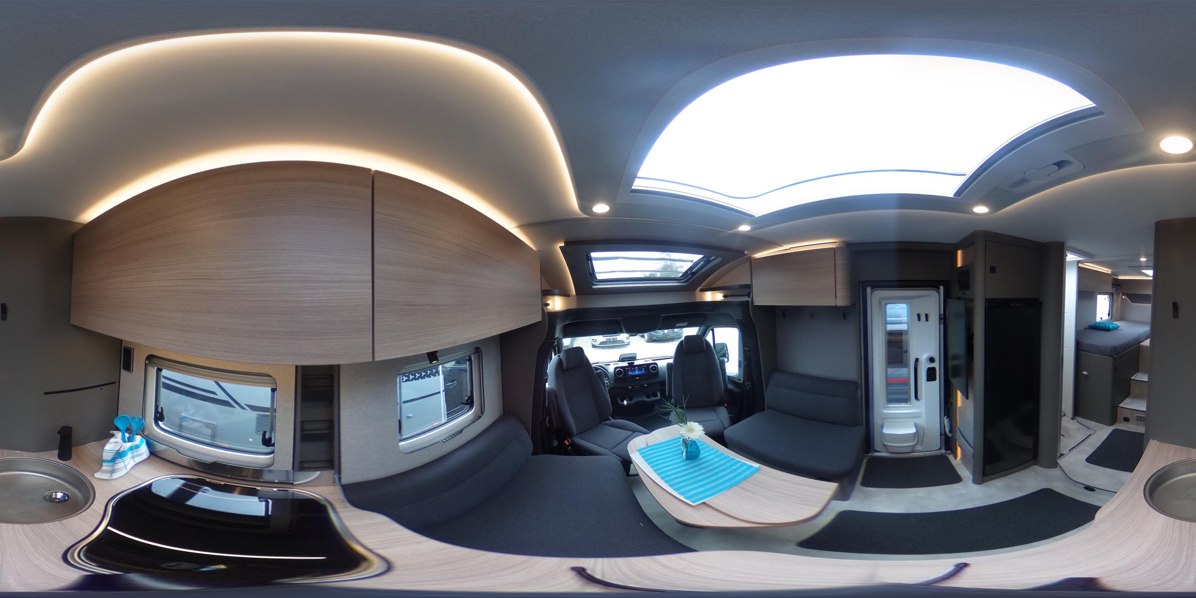 360° Ansicht Hymer GT-S 685 Chassis + Winterpaket
