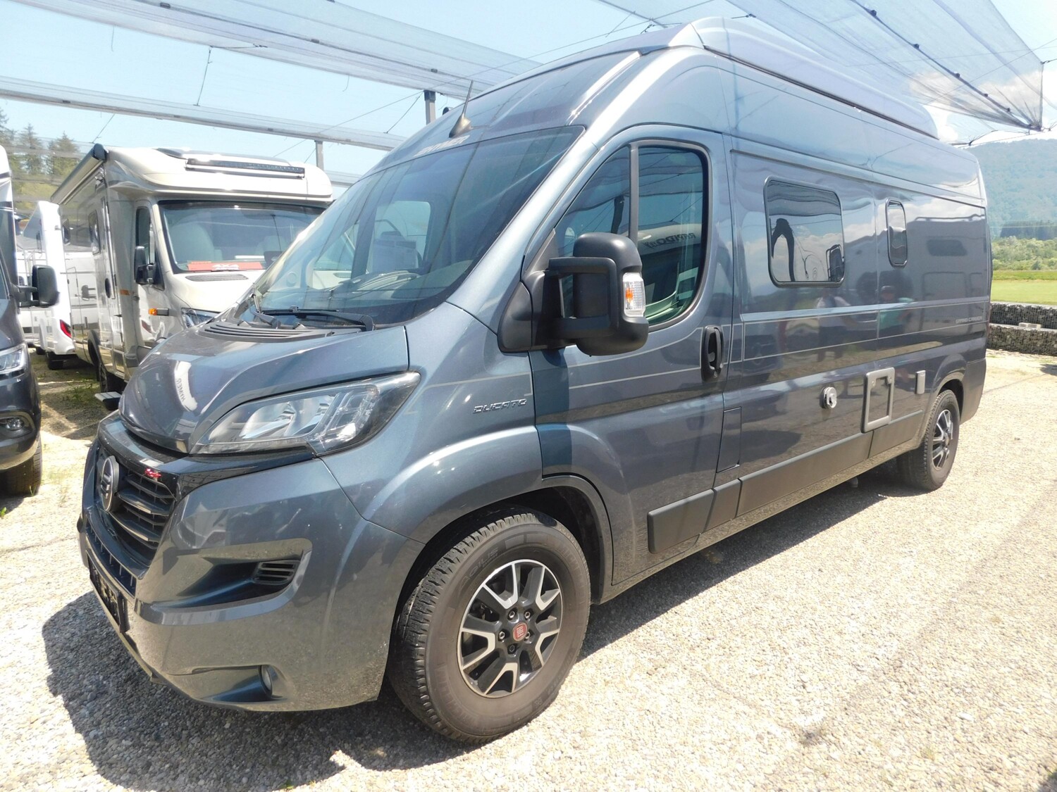 Hymer Grand Canyon Fiat Automatik+200Ah-Lithium+Solar+