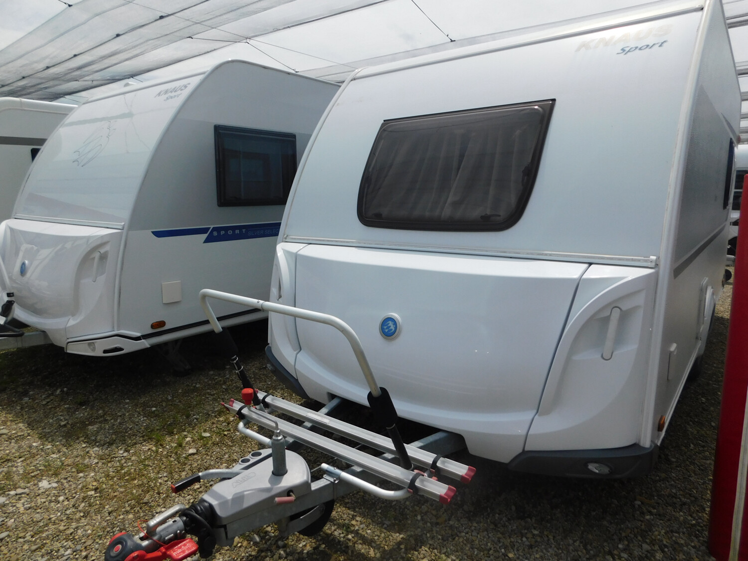 Knaus Sport 420 QD Mover, Fahrradträger, Vorzelt - Bild 2